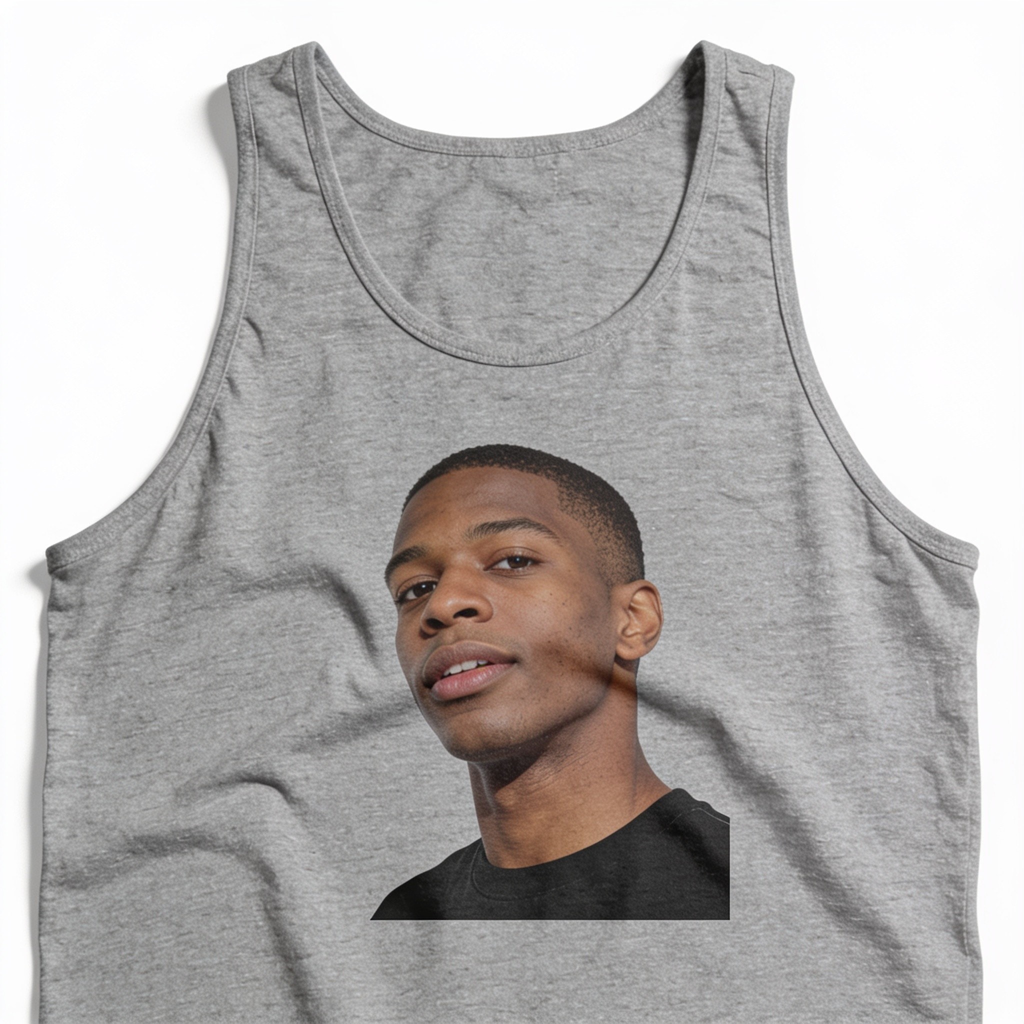 Funny 'Dress For The Job You Want' Unisex Tank Top - Combed Cotton