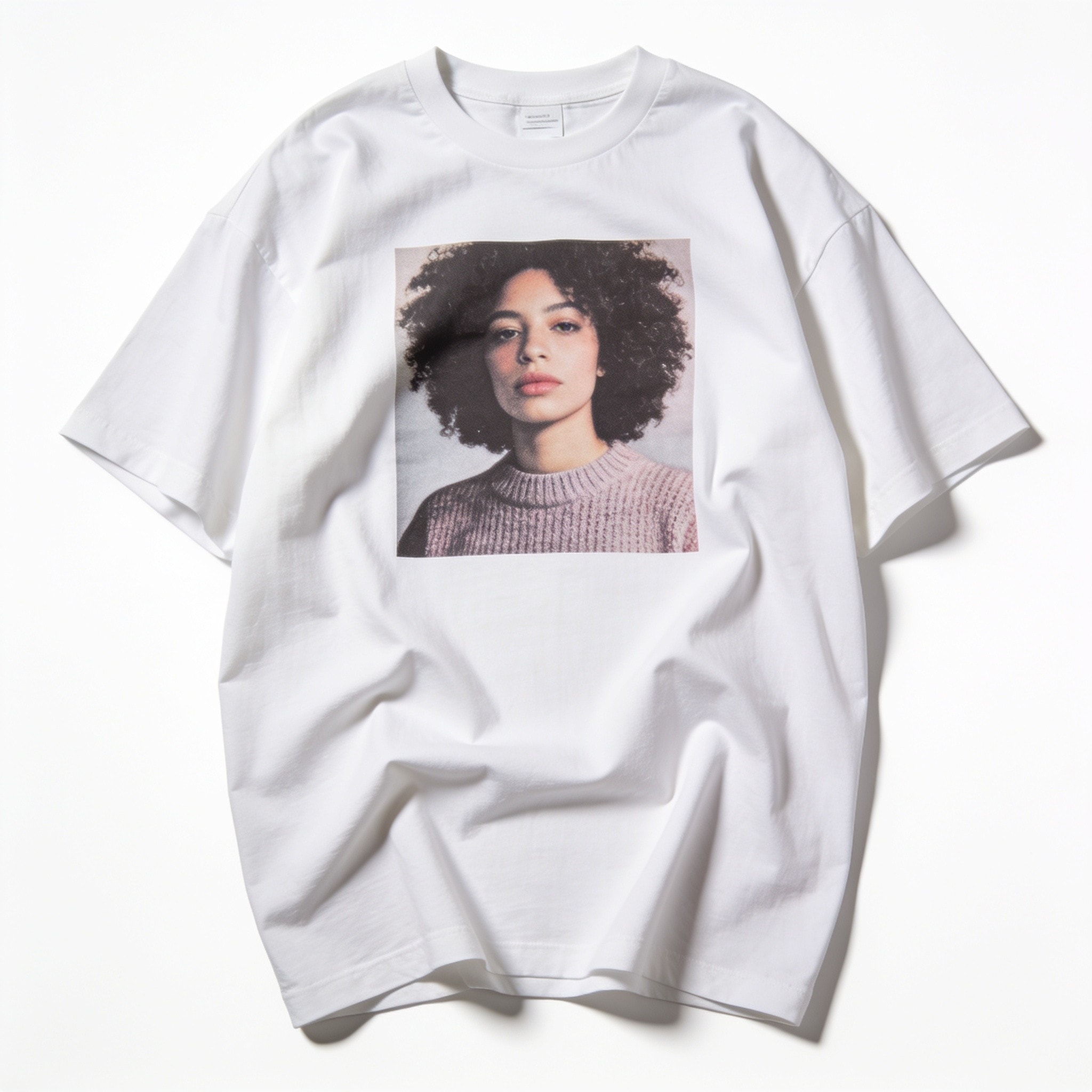 Feminism Oversized Graphic Tee Unisex 90s Boxy Fit 100% Combed Cotton