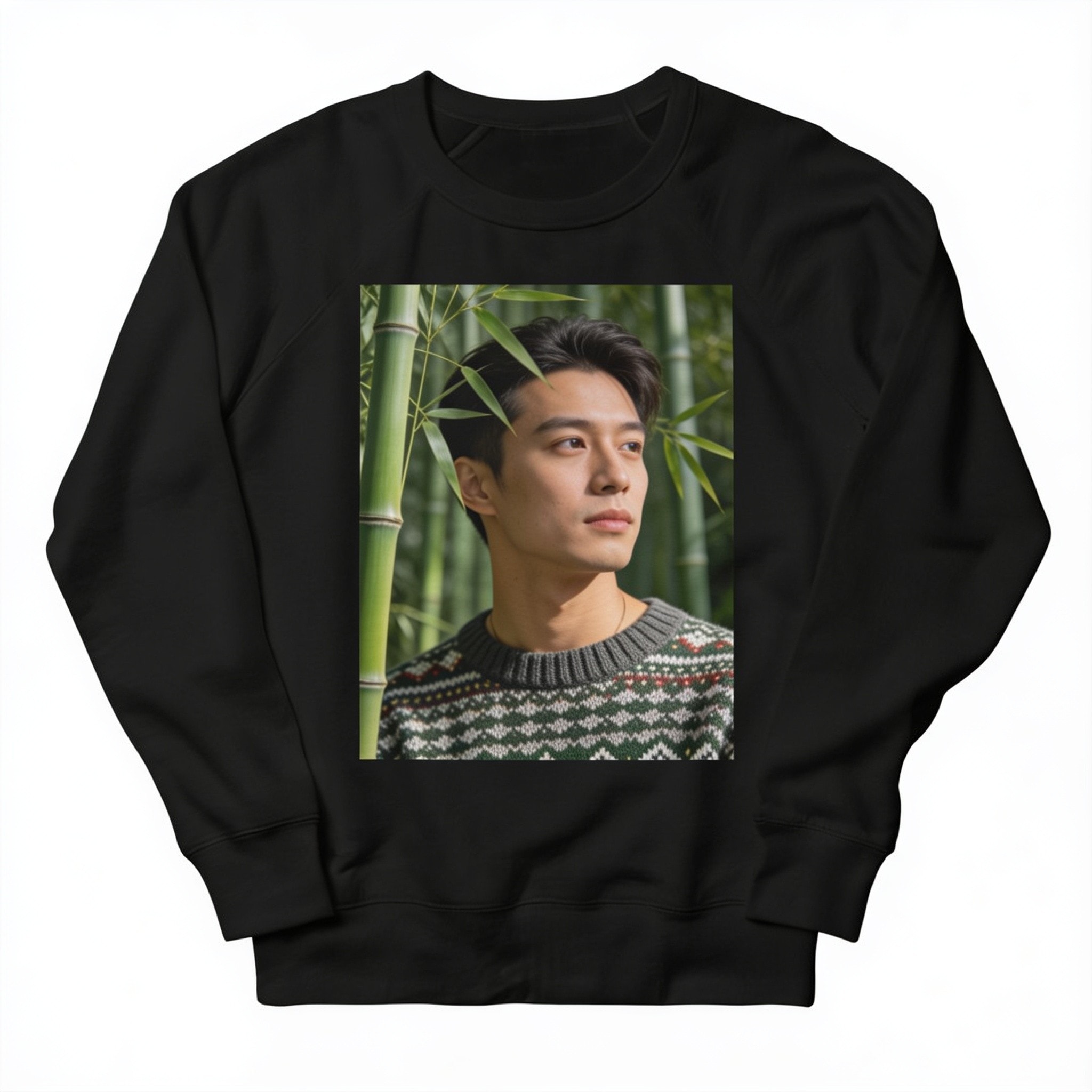 Bamboo Lounge Ugly Sweater Crewneck Sweatshirt