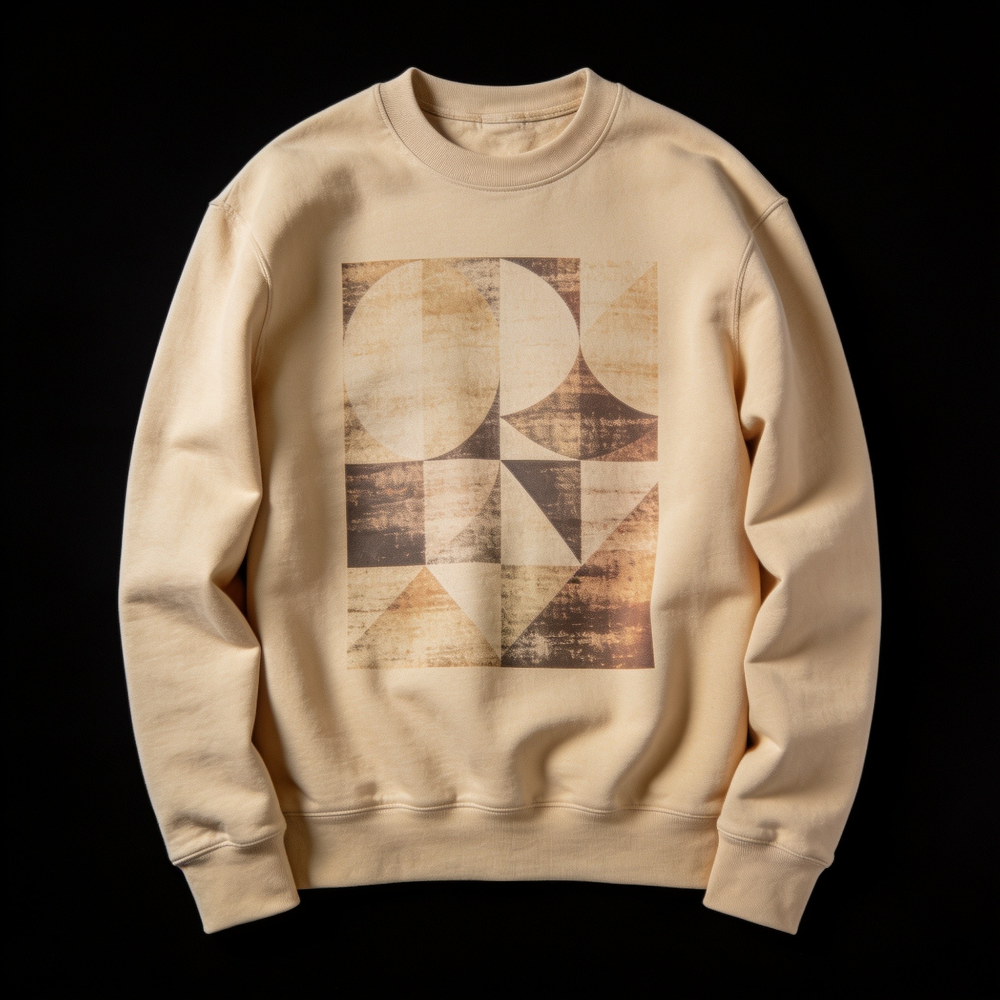 Outside Is Free Ugly Sweater Crewneck Sweatshirt