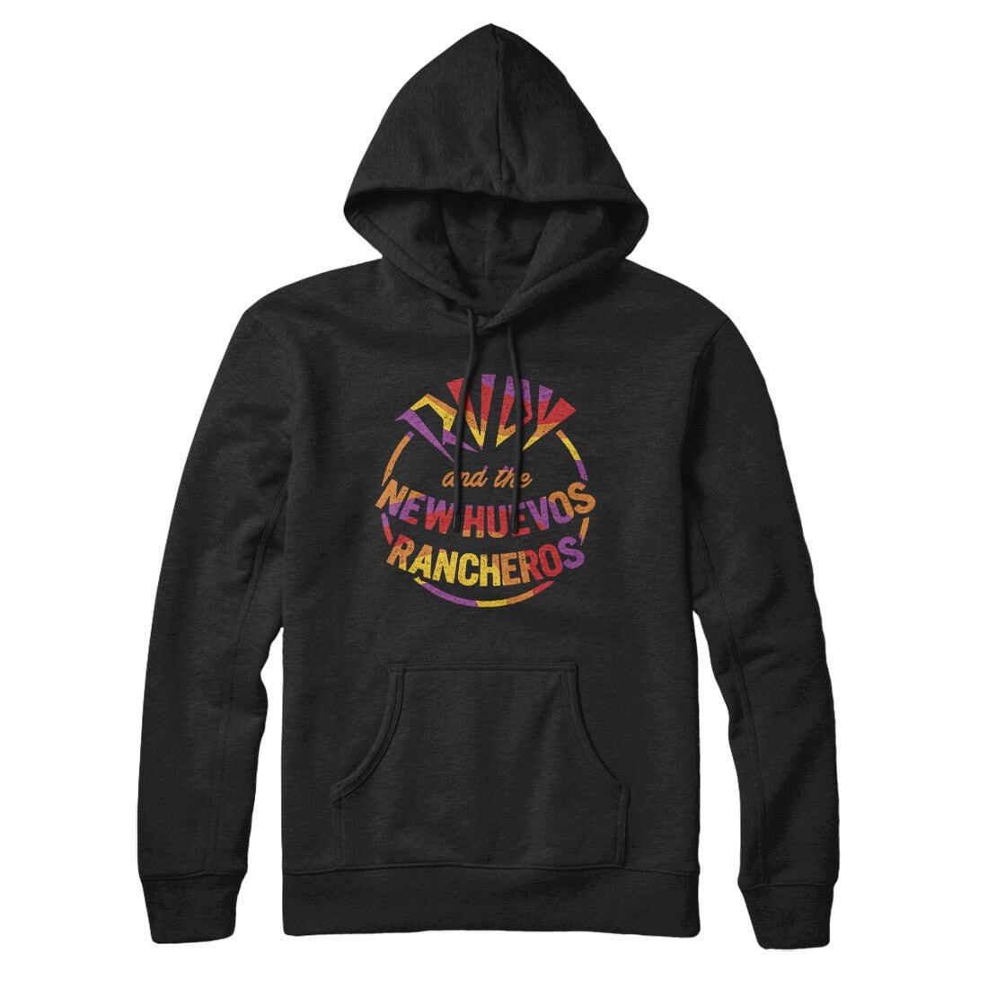Rudy And The New Huevo Rancheros Unisex Pullover Hoodie - Cotton Polyester Blend