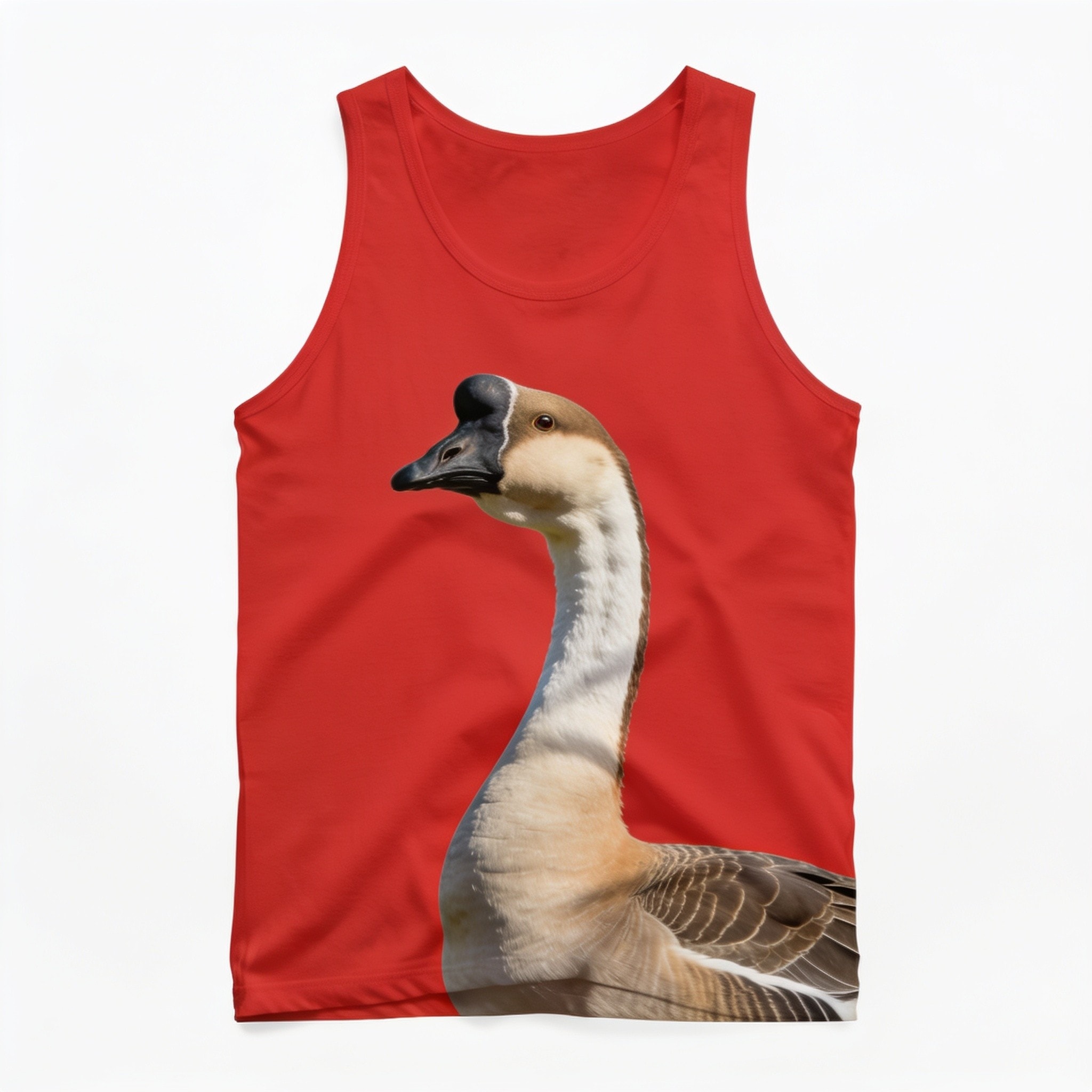 Talk To Me Goose Funny Movie Unisex Tank Top - Modern Fit Combed Cotton
