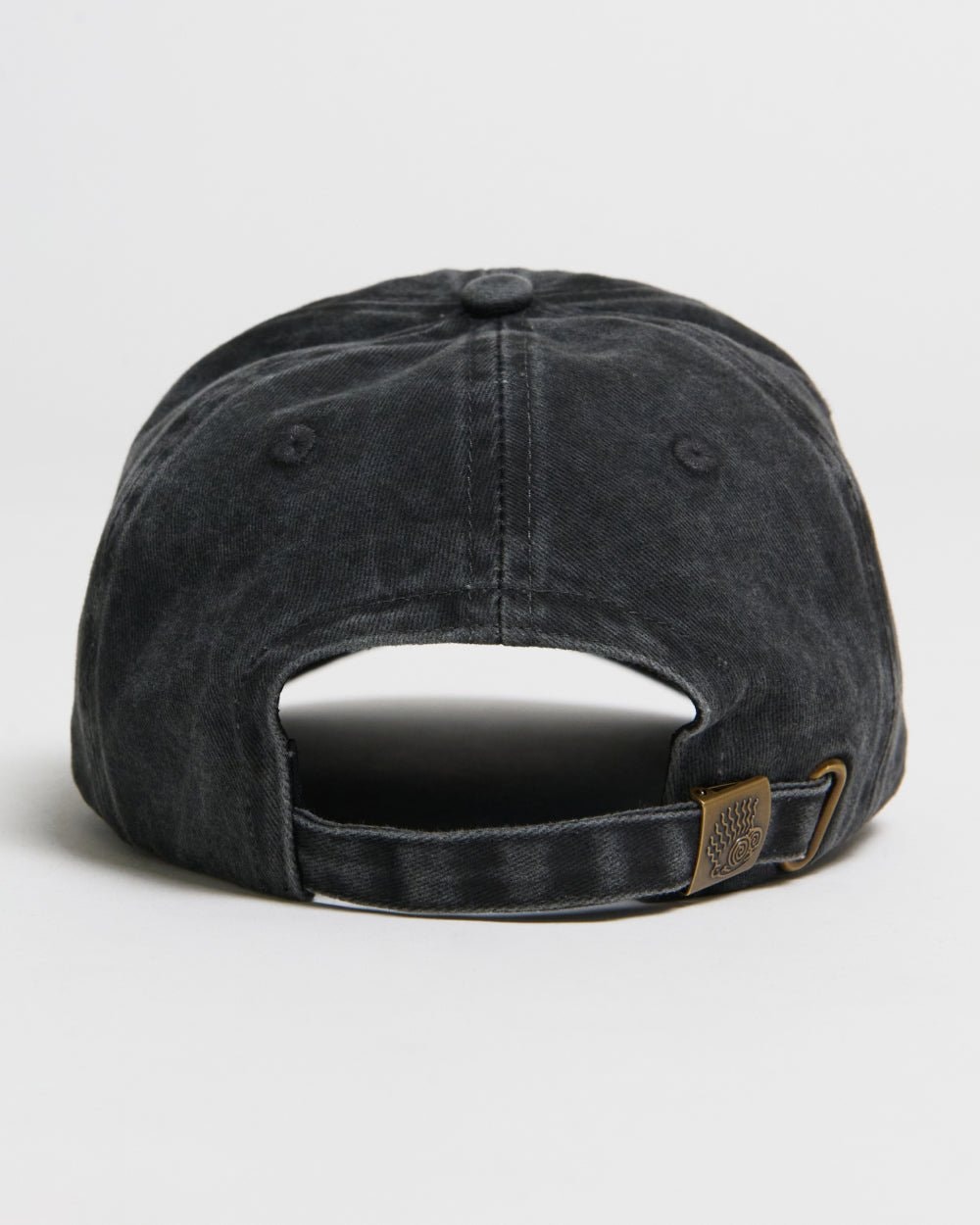 Essential Black Washed Cotton Hat - Breathable Adjustable Acid Wash Cap