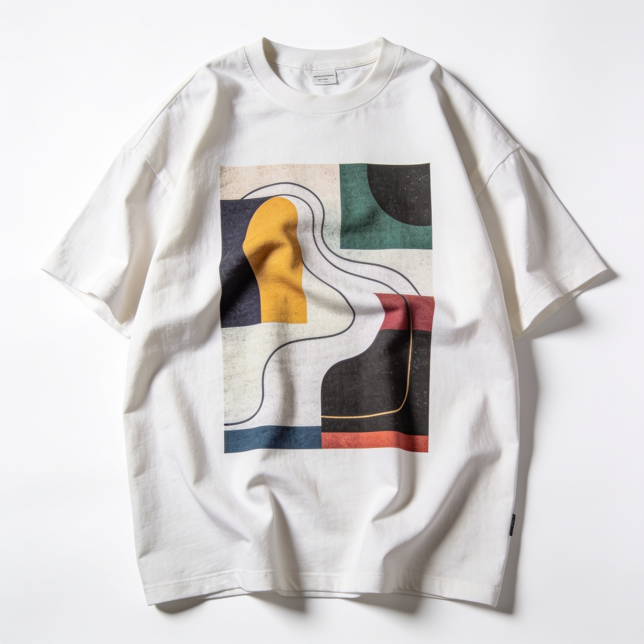 This Much Oversized Graphic Tee Unisex 90s Boxy Fit 100% Combed Cotton