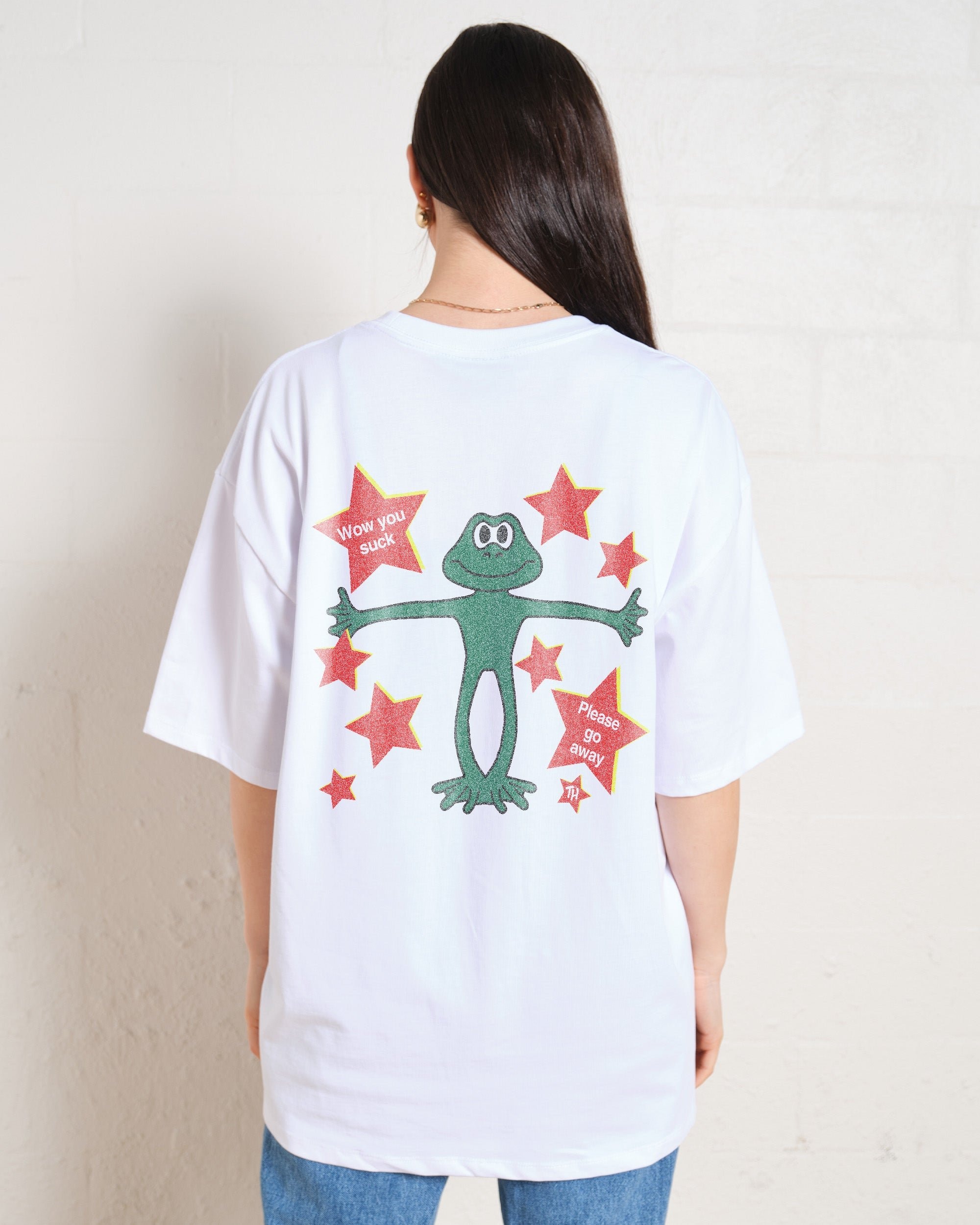 This Much Oversized Graphic Tee Unisex 90s Boxy Fit 100% Combed Cotton