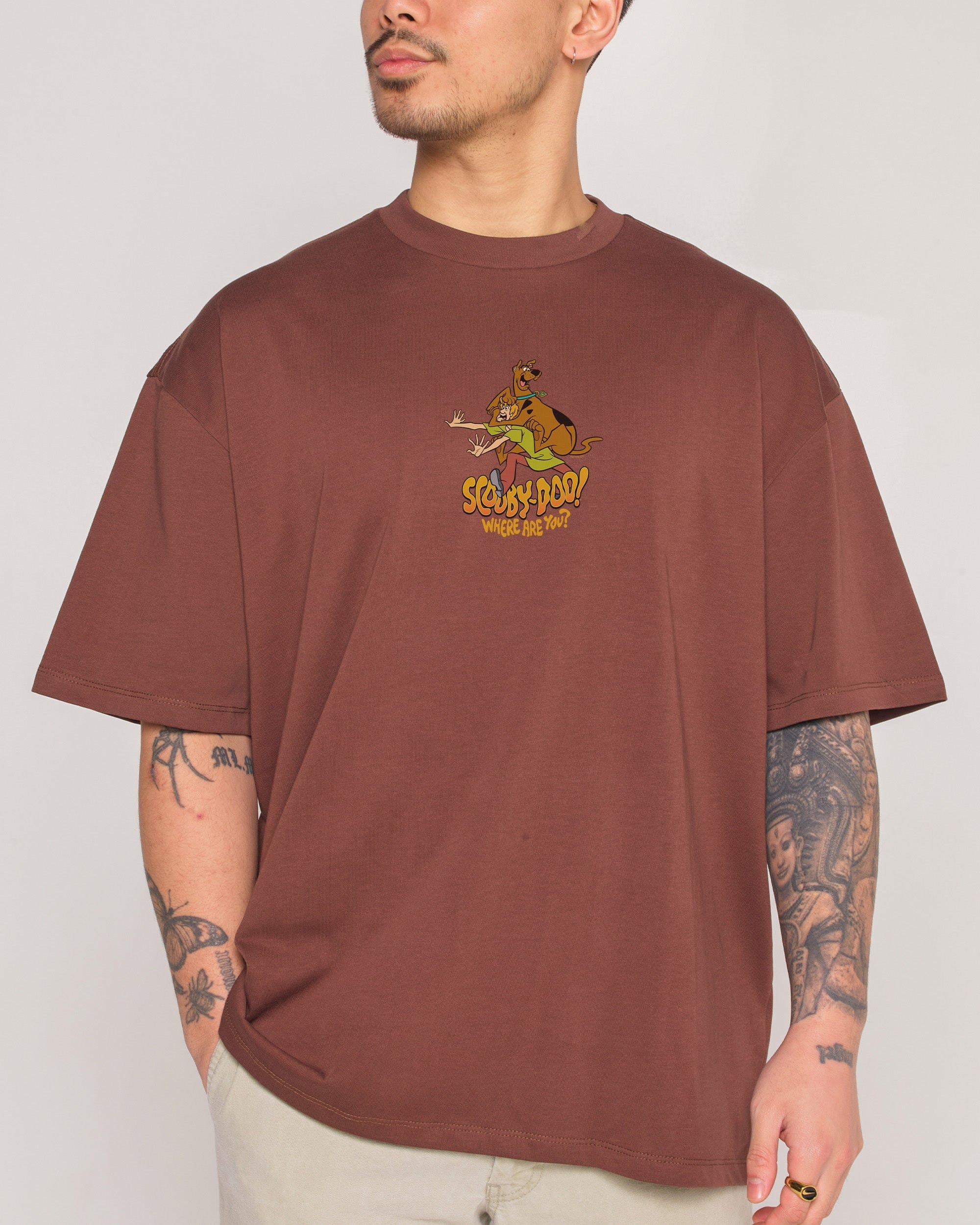 Scooby-Doo Where Are You? Oversized Graphic Tee - Unisex 100% Combed Cotton 275gsm