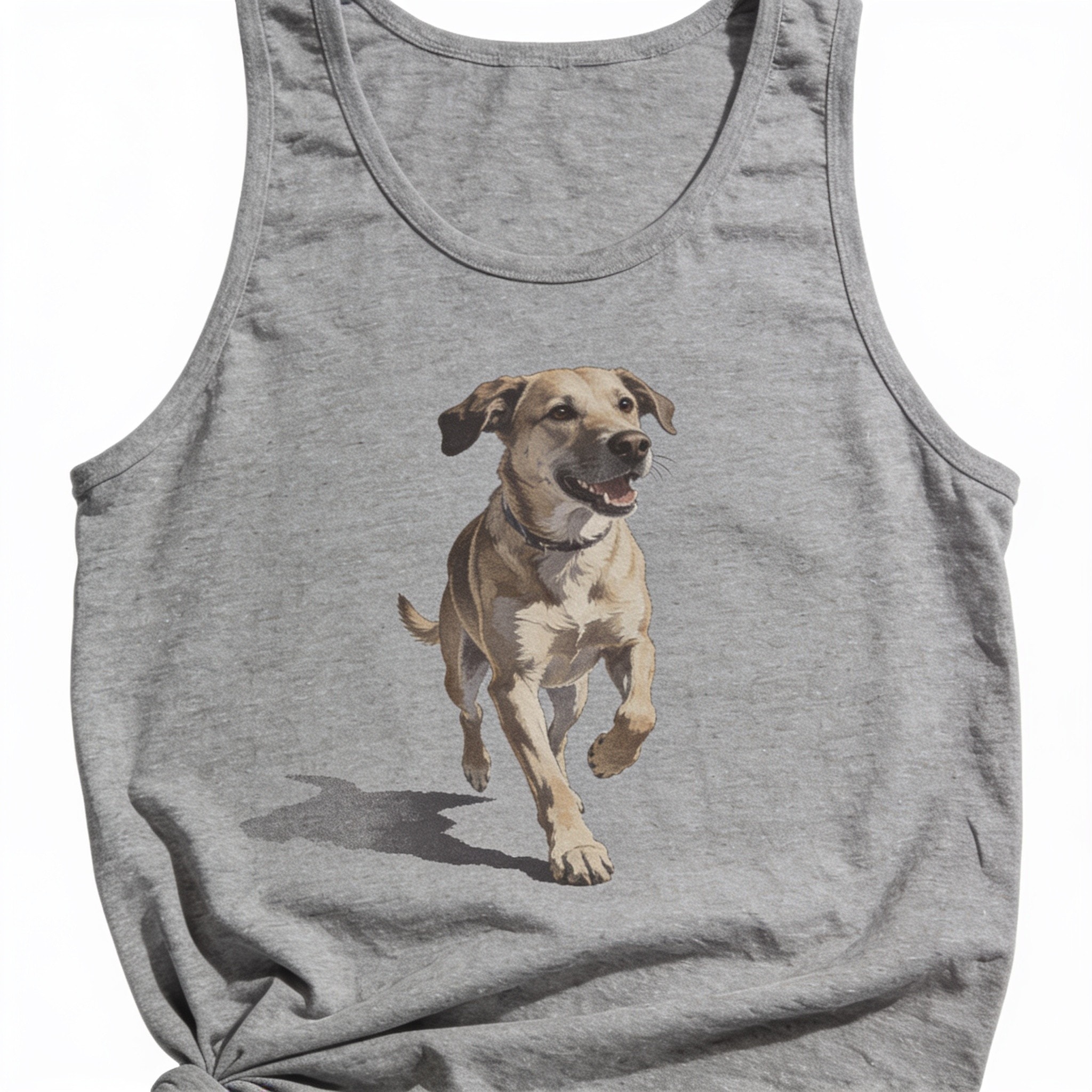Dog’s Best Friend Unisex Tank Top - Modern Fit Combed Cotton