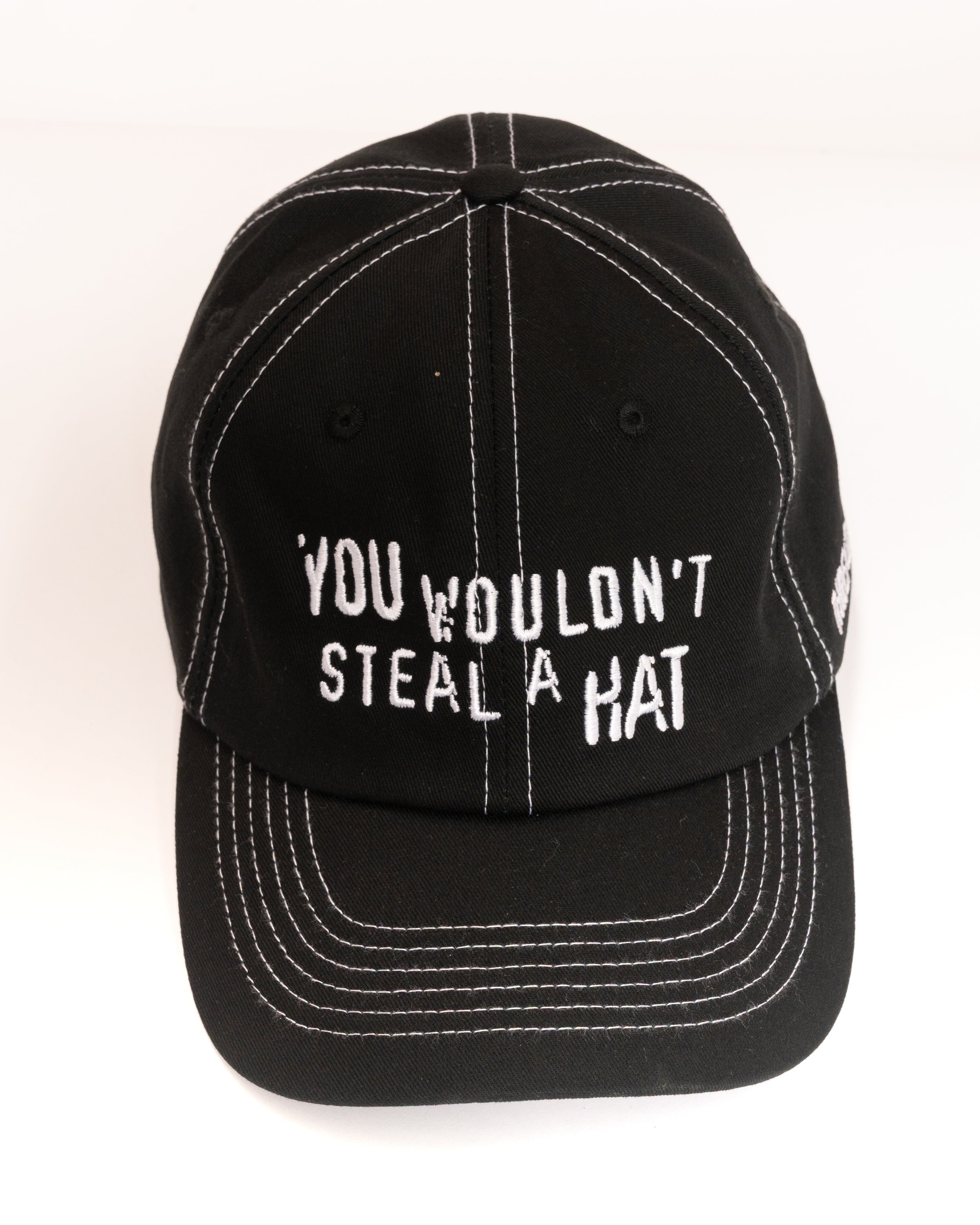 You Wouldn't Steal A Hat Premium Cotton Adjustable Unisex Cap - Embroidered Design
