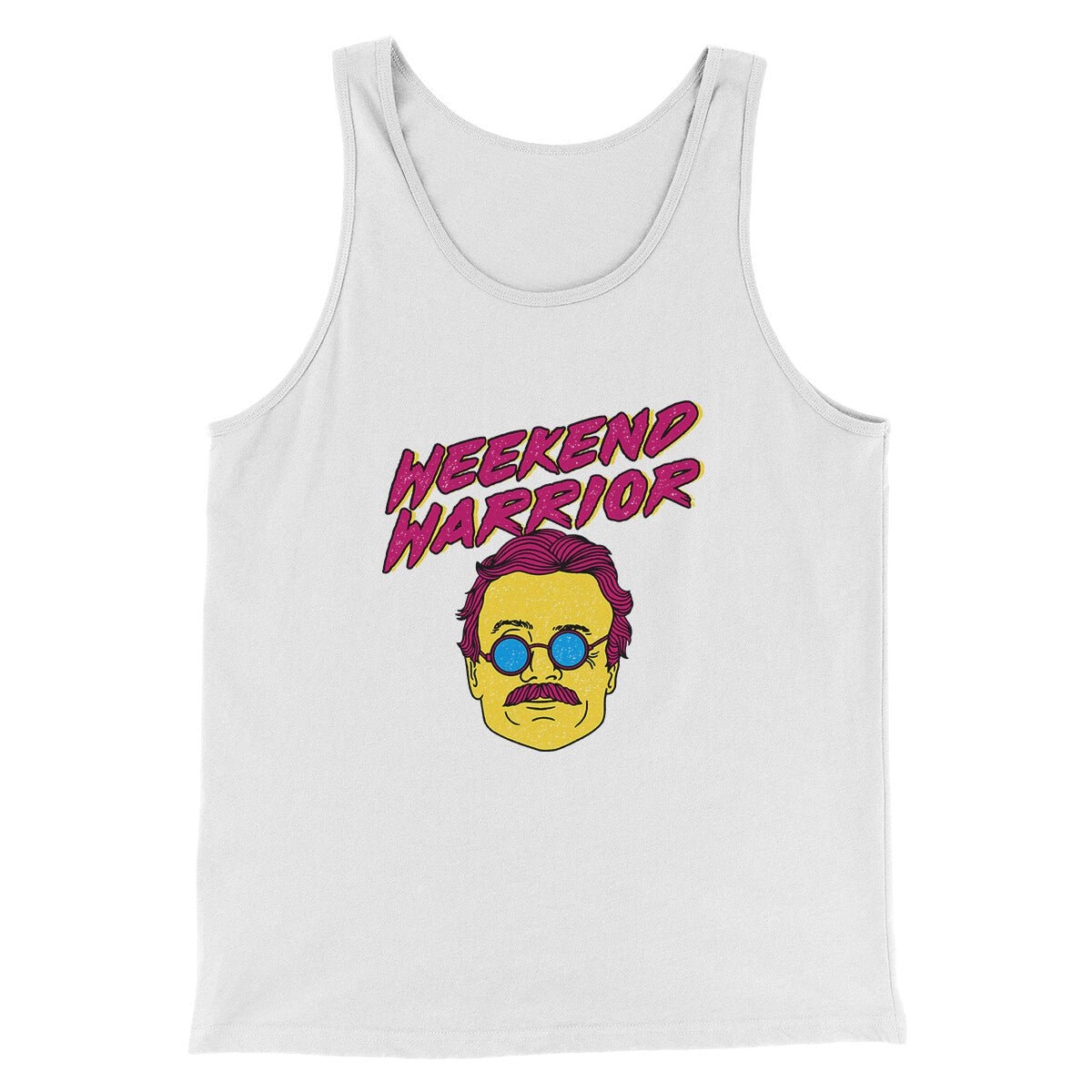 Weekend Warrior Funny Movie Unisex Tank Top - Combed Ring-Spun Cotton
