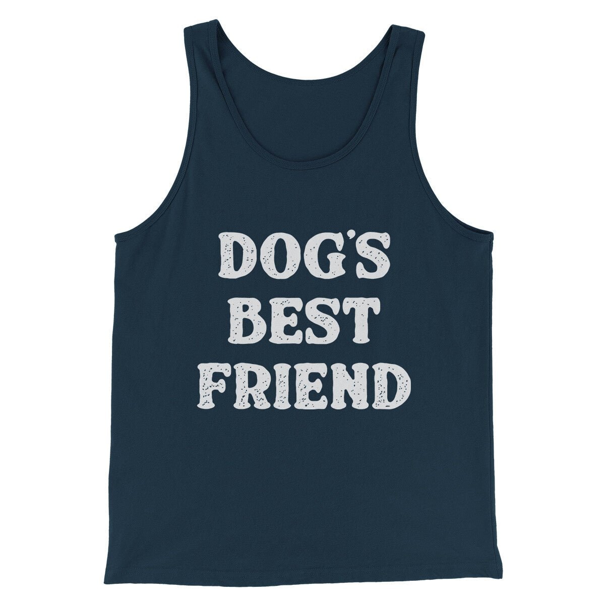 Dog’s Best Friend Unisex Tank Top - Modern Fit Combed Cotton