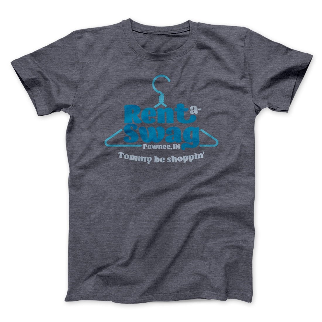 Pawnee Rent-A-Swag Unisex T-Shirt - Soft Combed Cotton, Modern Fit, Crew Neck