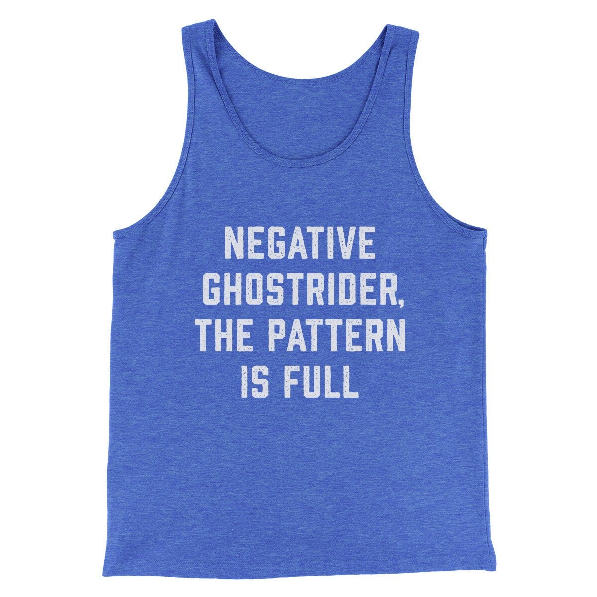 Negative Ghostrider The Pattern Is Full Funny Movie Unisex Tank Top