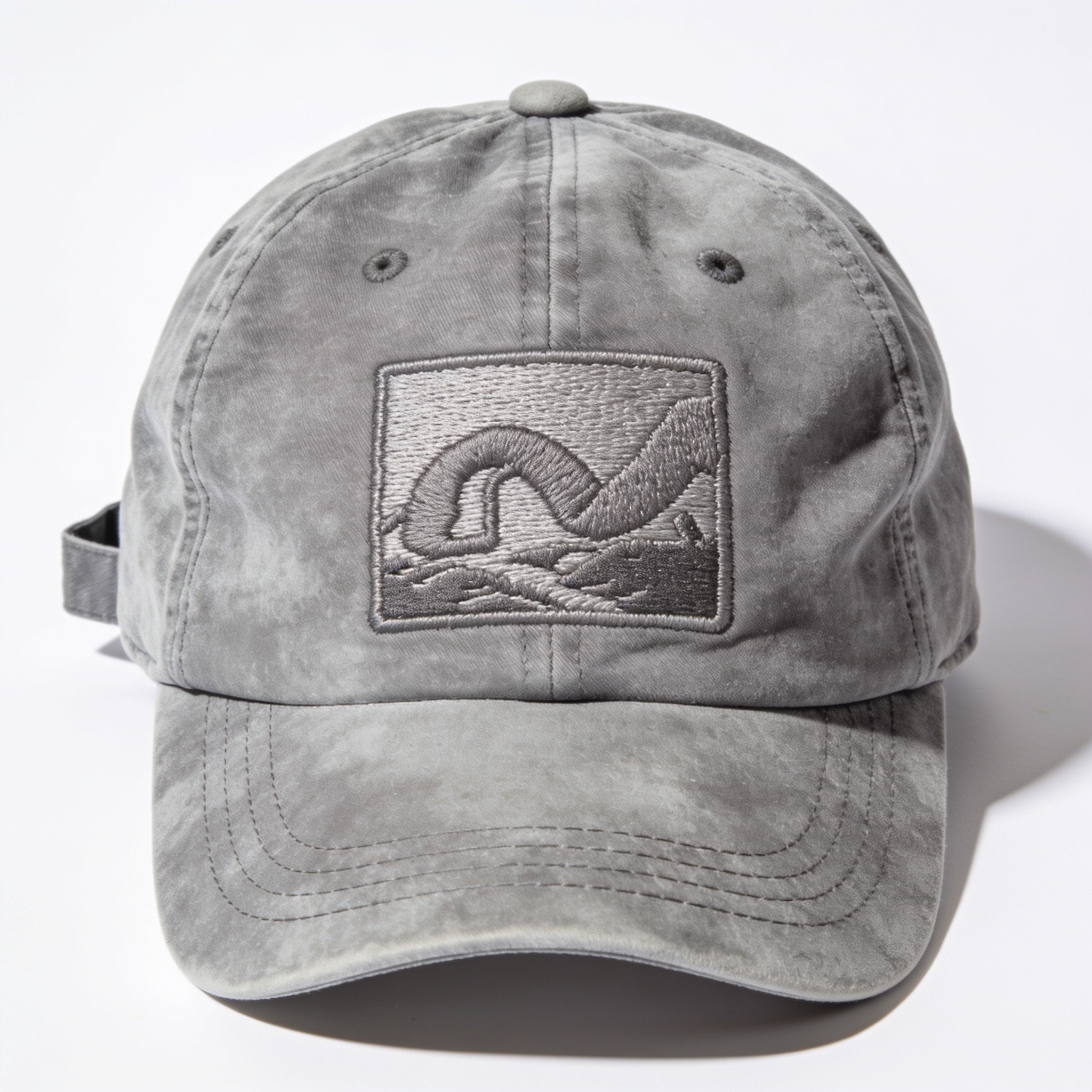Democracy Manifest Acid Wash Cotton Hat - Embroidered Adjustable Unisex Cap
