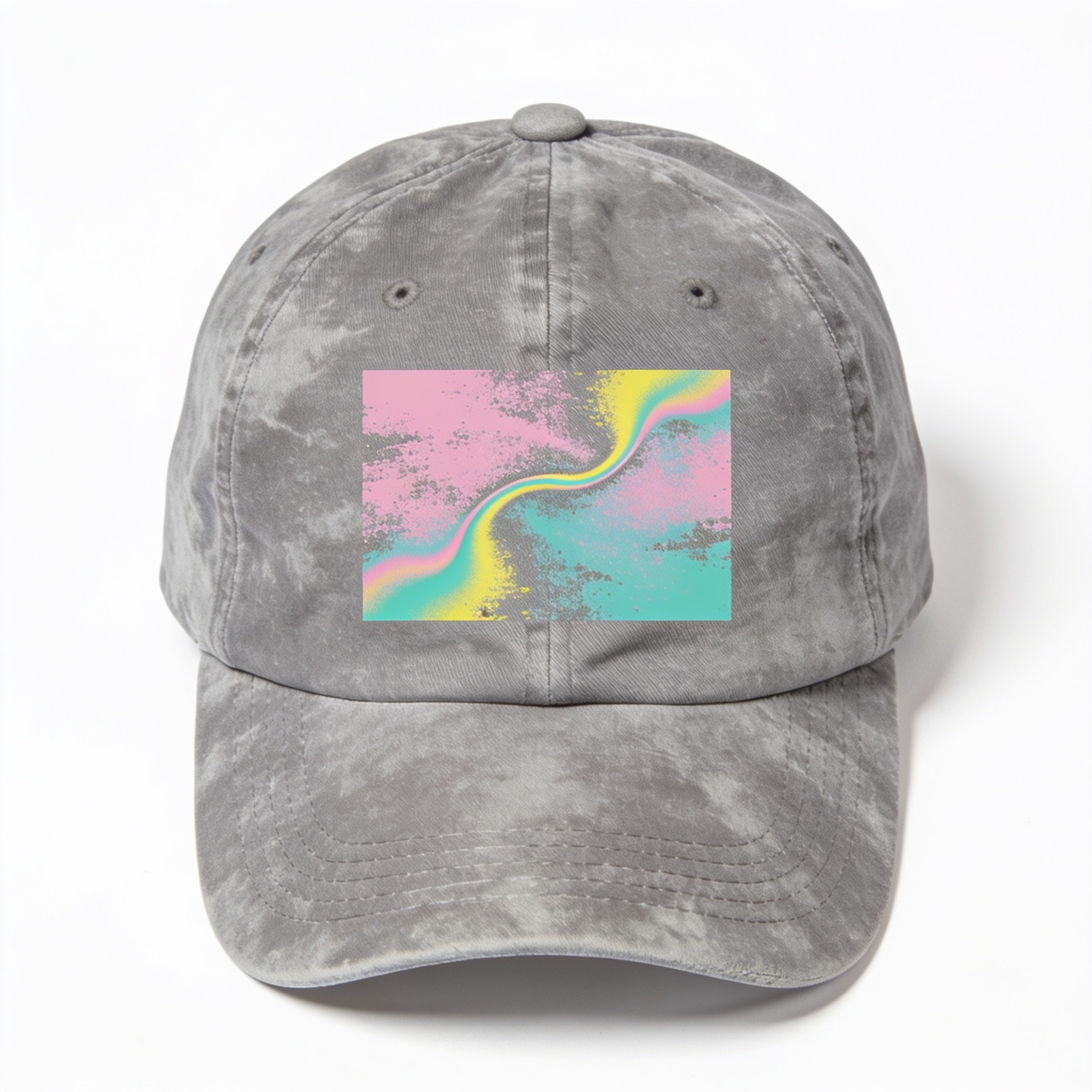 VHS The Future is Now Acid Wash Cotton Unisex Adjustable Hat