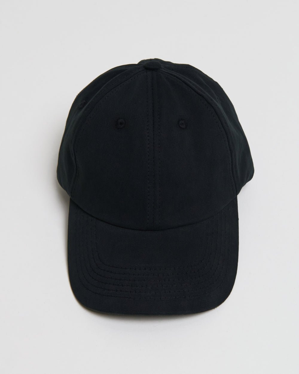 Essential Black Cotton Acid Wash Hat - Breathable Adjustable Unisex Cap