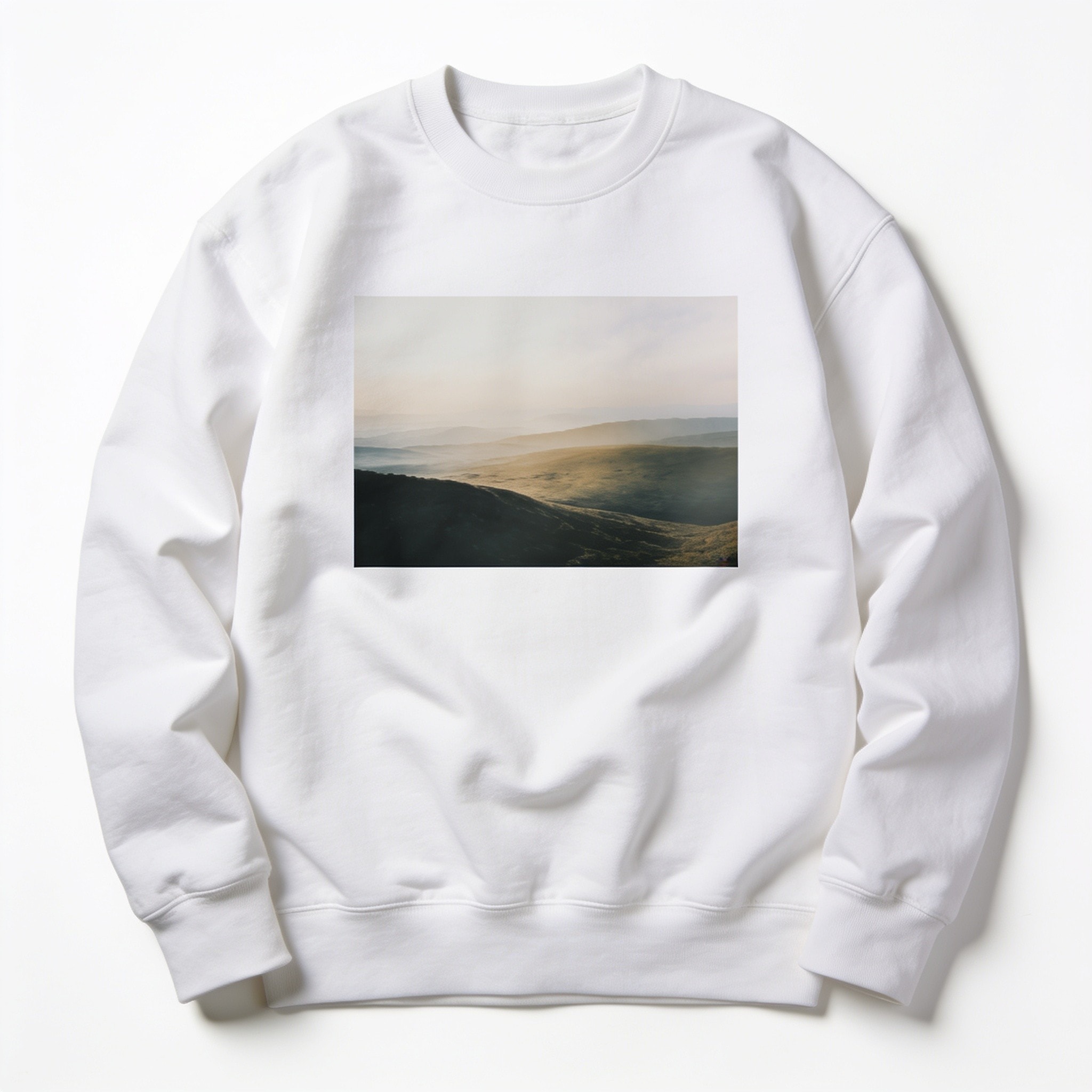 Serenity Now Ugly Sweater - Soft Cotton Poly Crewneck Sweatshirt