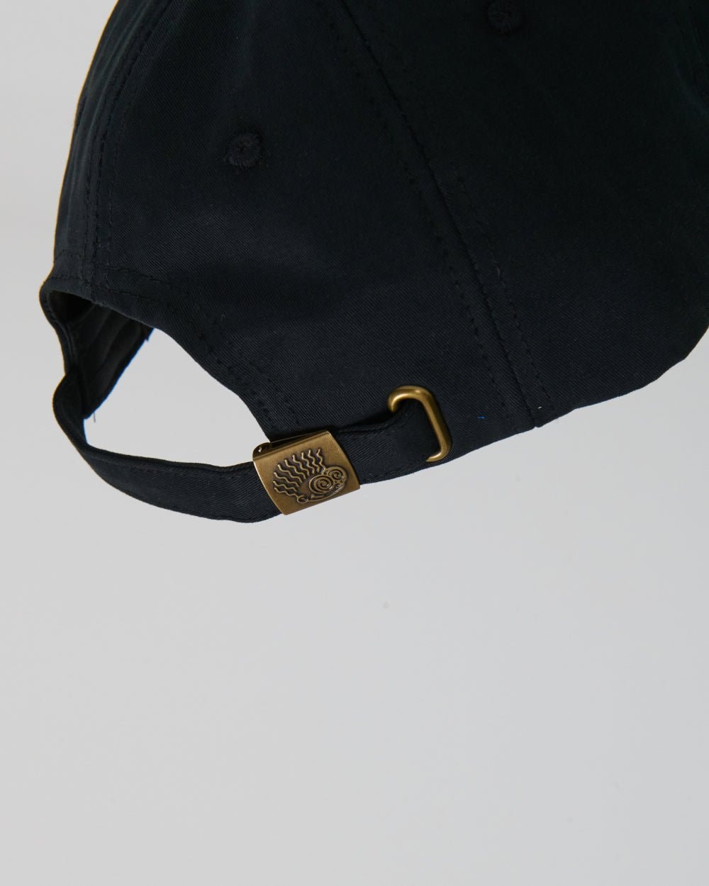 Essential Black Cotton Acid Wash Hat - Breathable Adjustable Unisex Cap