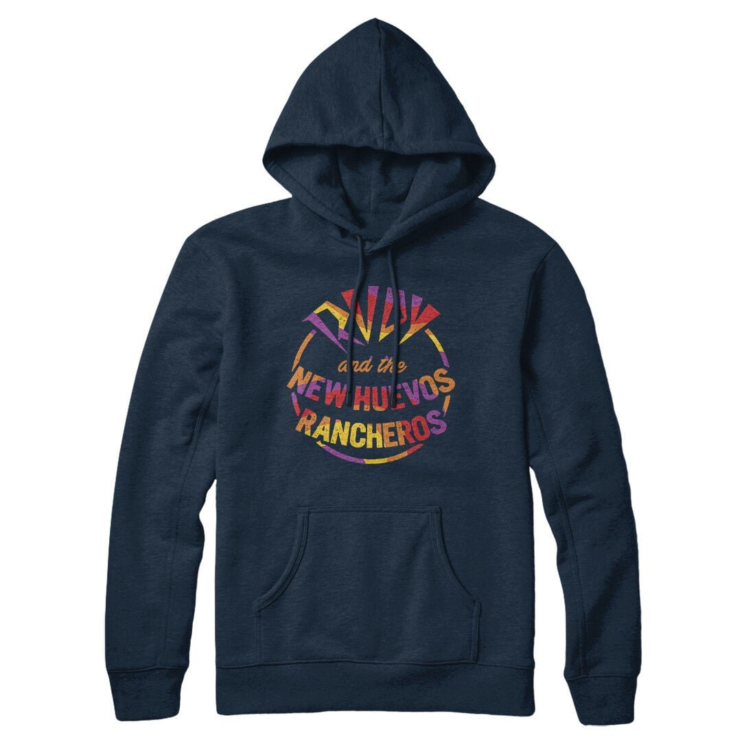 Rudy And The New Huevo Rancheros Unisex Pullover Hoodie - Cotton Polyester Blend