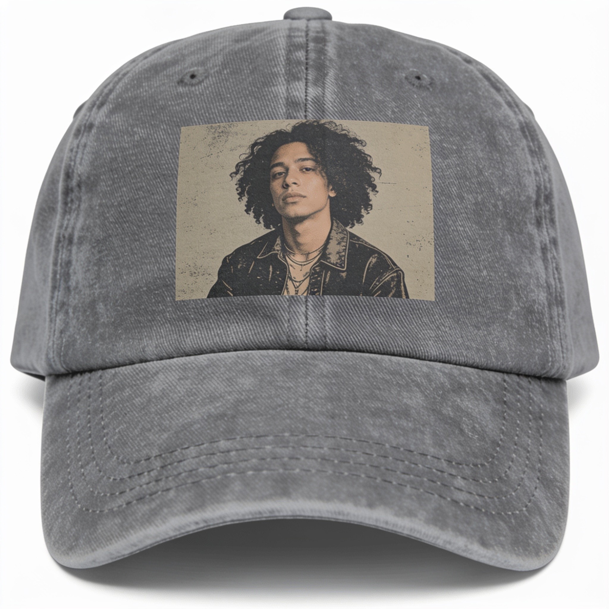 Call Me Never Acid Wash Hat - Premium 100% Cotton Embroidered Unisex Cap