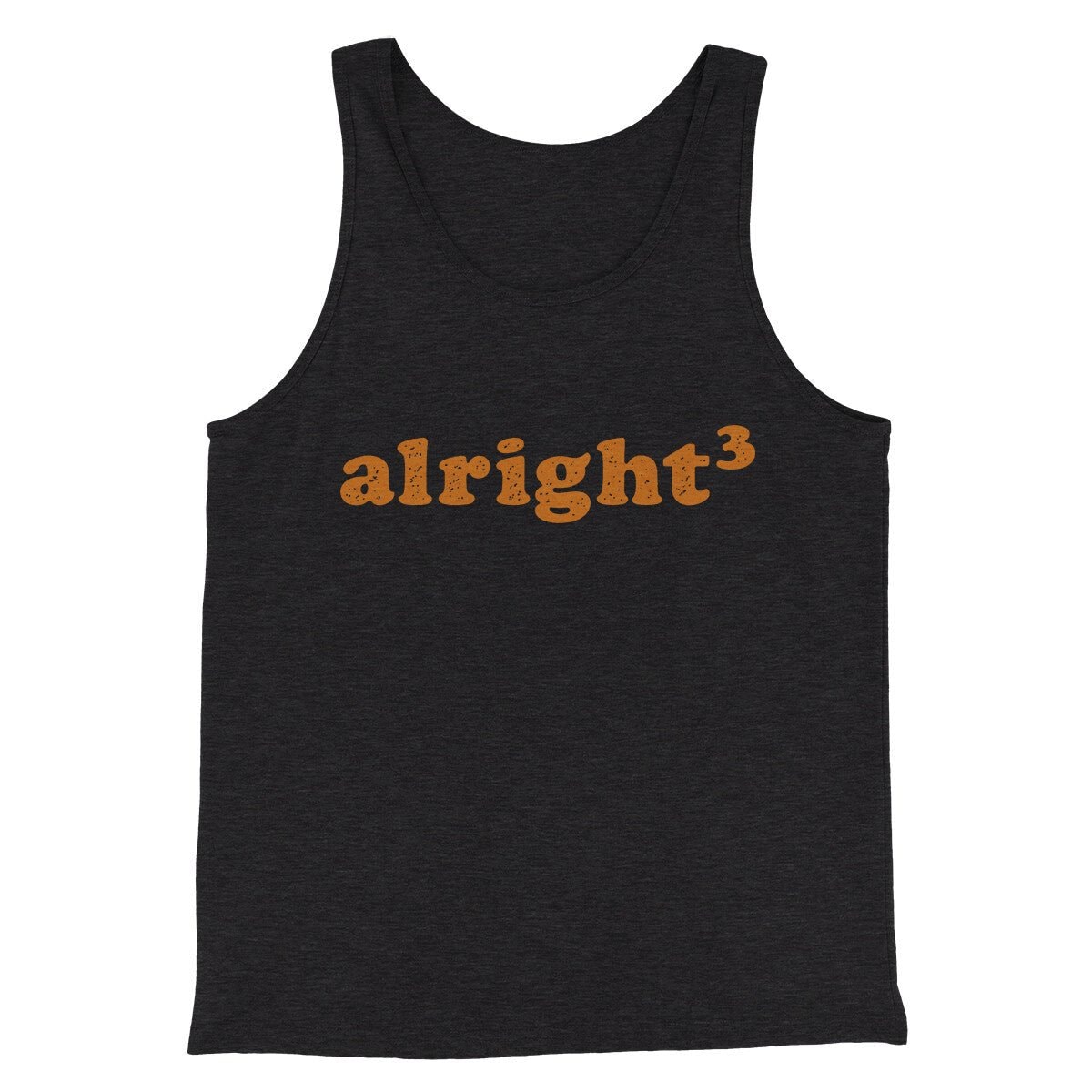 Alright Cubed Funny Movie Unisex Tank Top - Redheads Graphic