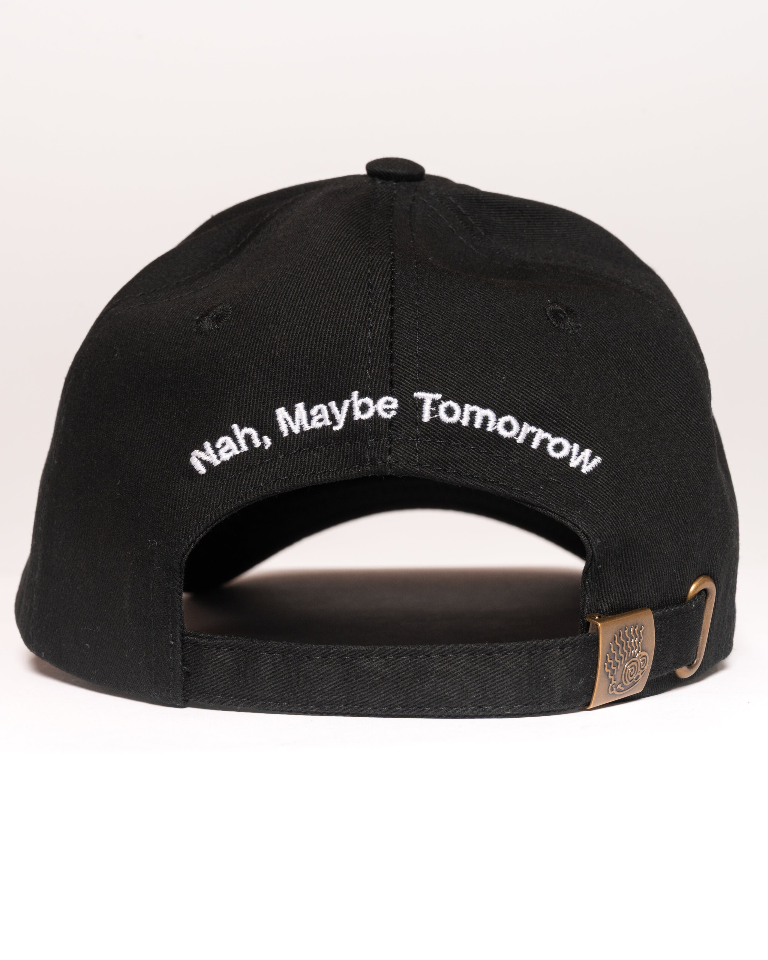 Maybe Today Satan Unisex Cotton Embroidered Adjustable Hat