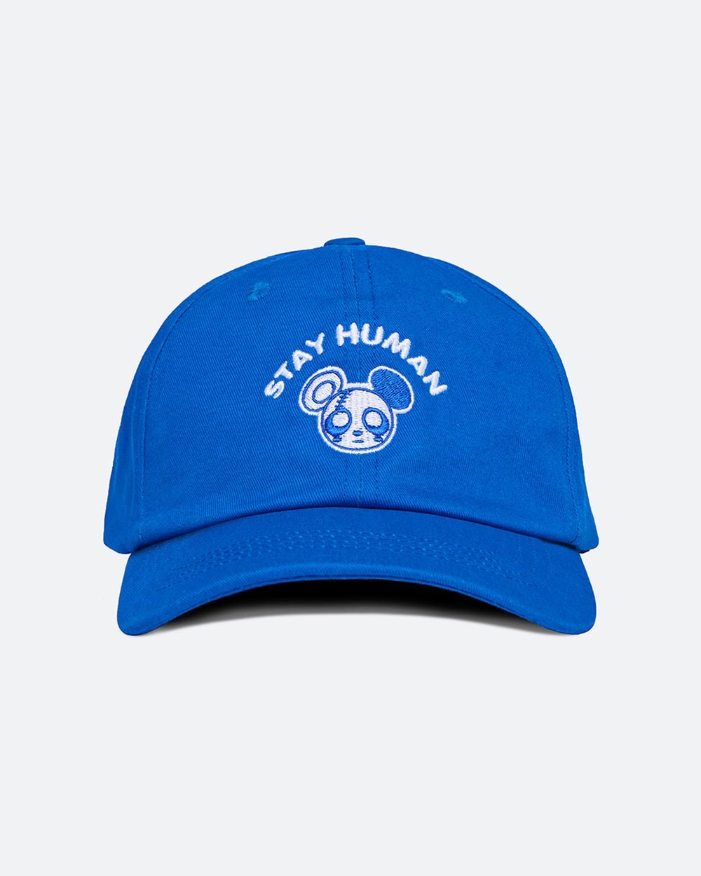 Dr. Chan Stay Human Cotton Baseball Cap - Classic Six-Panel Embroidered Hat