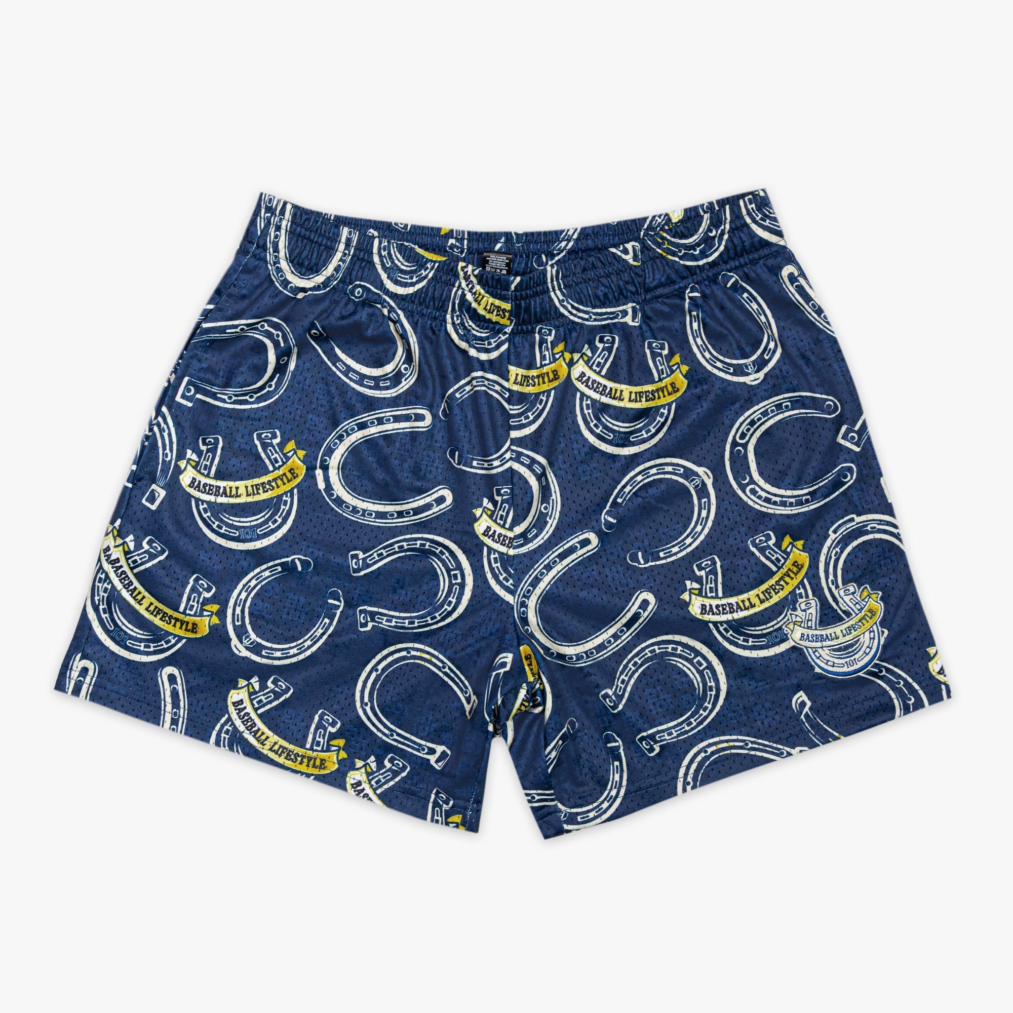 Wild Windup Mesh Shorts - Allover Pattern, 5" Inseam, Polyester