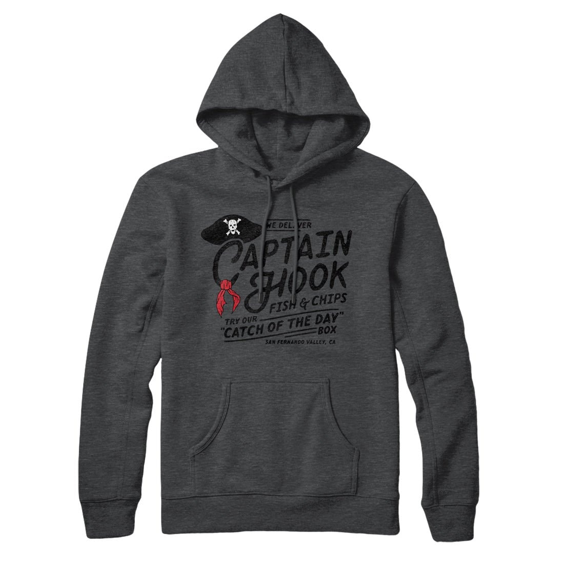 Captain Hook Fish And Chips Unisex Pullover Hoodie