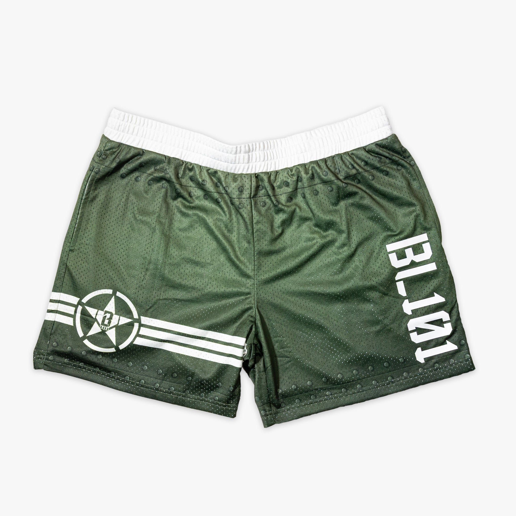 Field General Youth Mesh Shorts - Military Graphic, 5" Inseam, Polyester