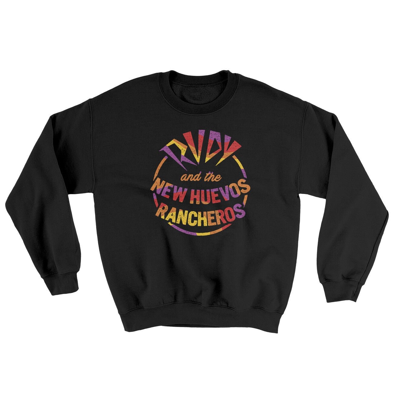 Rudy And The New Huevo Rancheros Ugly Sweater Crewneck Sweatshirt