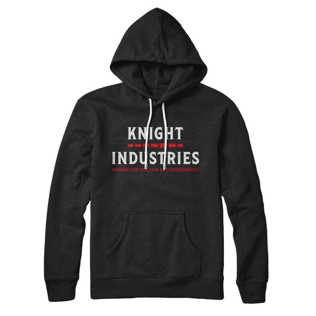 Knight Industries Two Thousand Unisex Pullover Hoodie - Cotton Polyester Blend