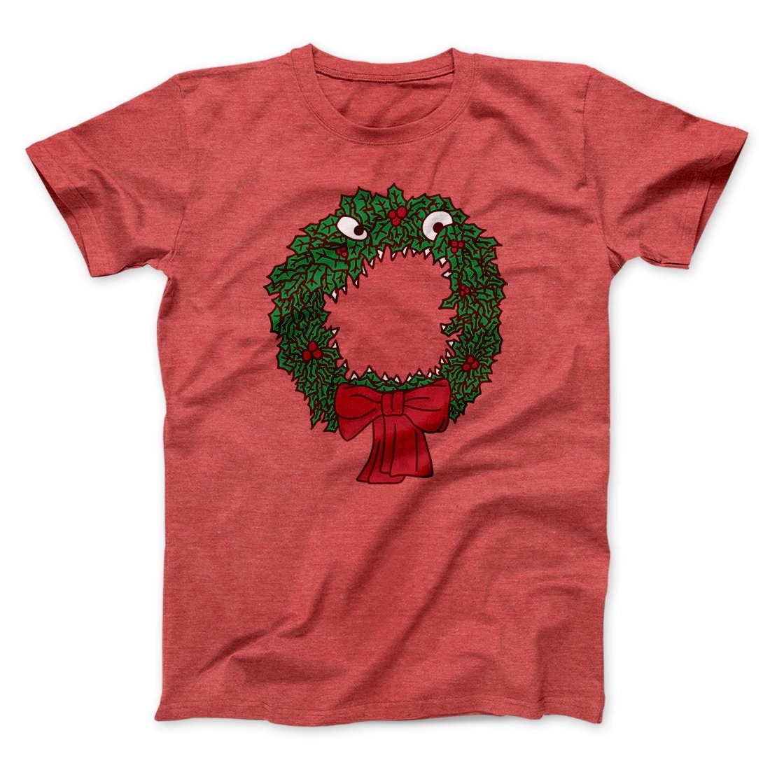 Christmas Nightmare Wreath Funny Movie Unisex Cotton Crew Neck T-Shirt