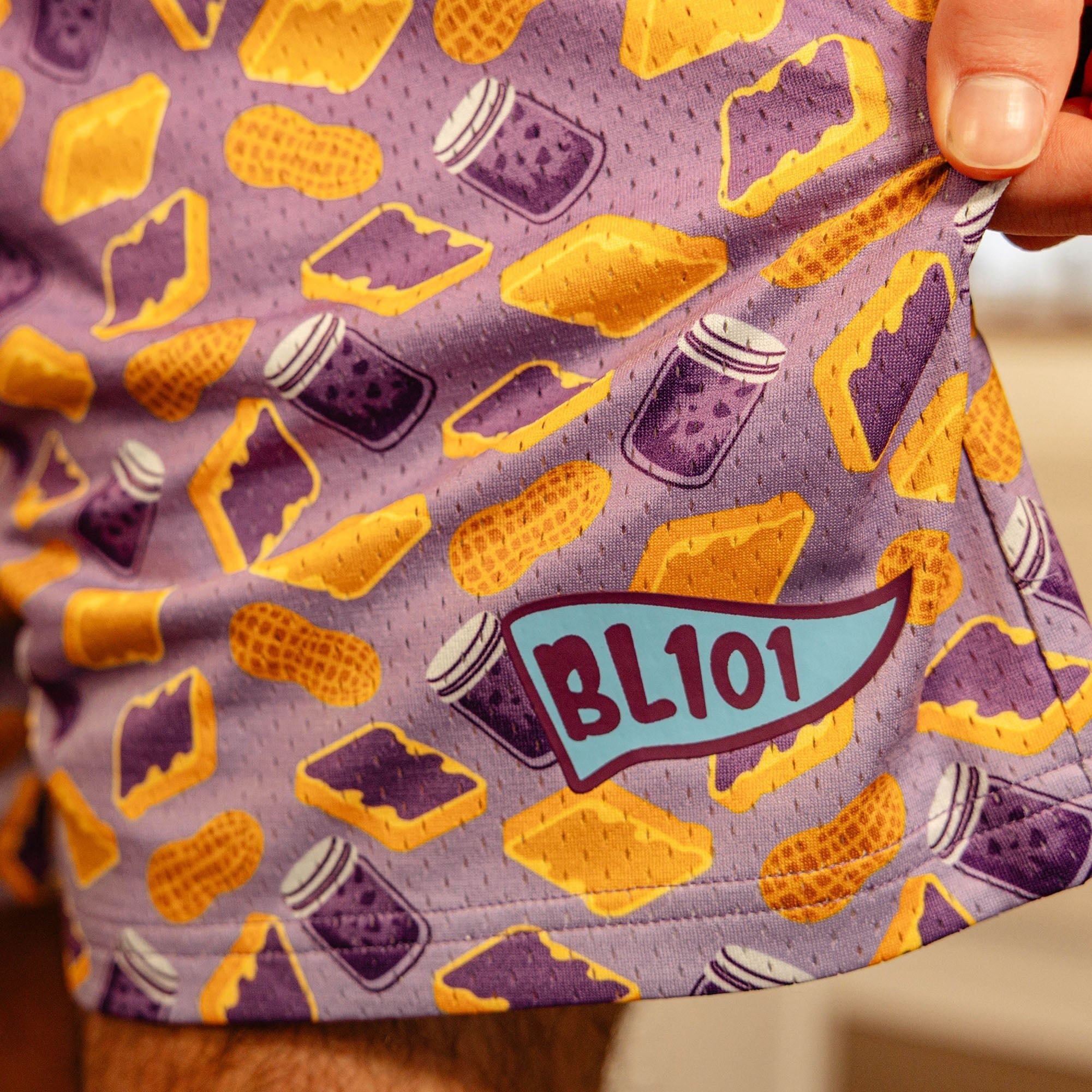 Batters And Bread Mesh Athletic Shorts - Breathable Polyester, Elastic Waistband, Baseball