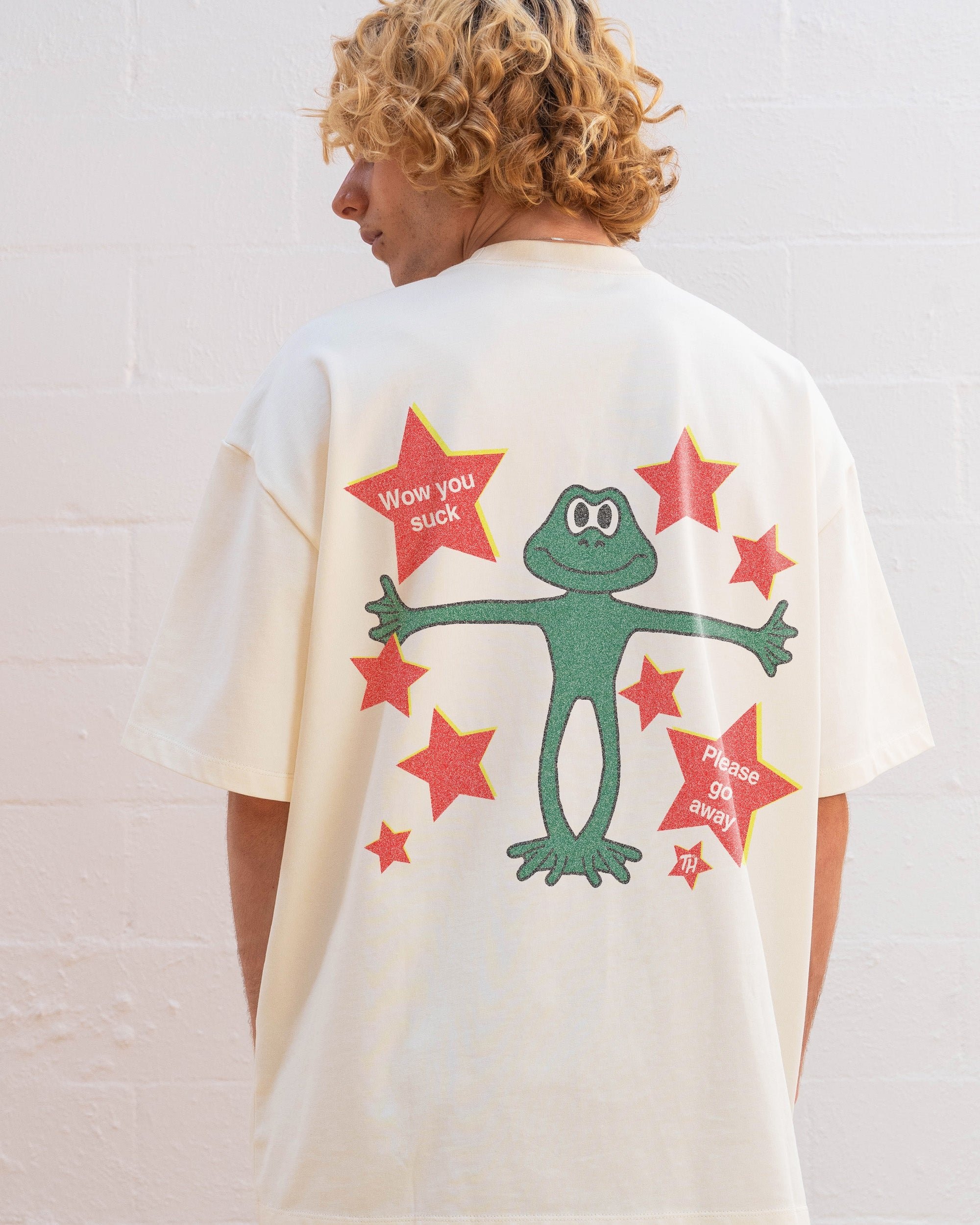 This Much Oversized Graphic Tee Unisex 90s Boxy Fit 100% Combed Cotton