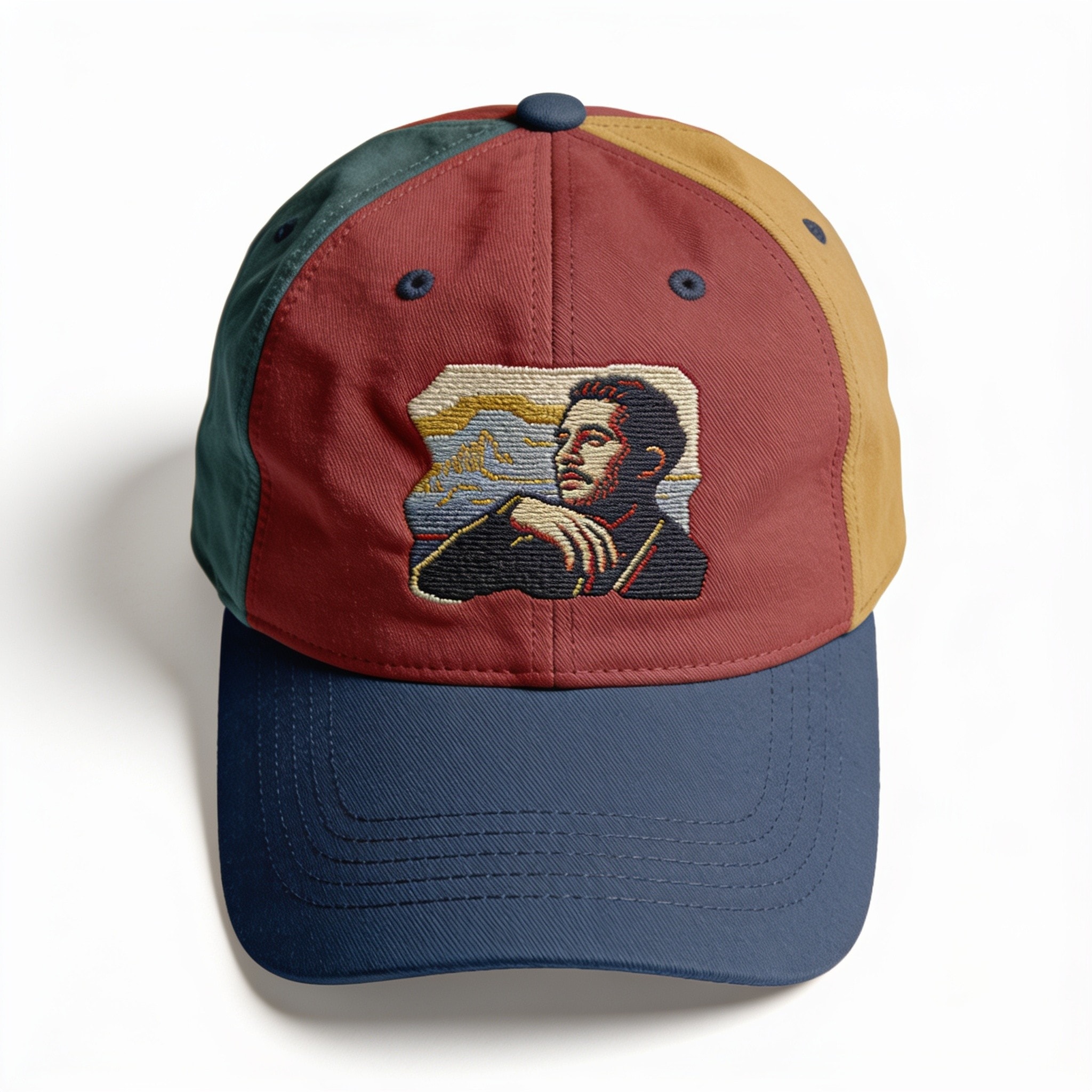 Dr. Chan Stay Human Cotton Baseball Cap - Classic Six-Panel Embroidered Hat