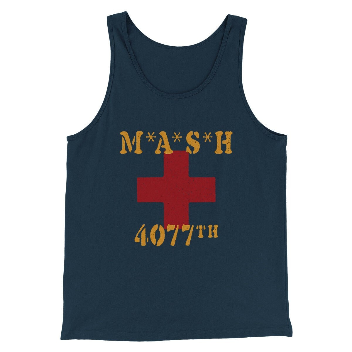 Mash 4077th Unisex Tank Top - Modern Fit Combed Ring-Spun Cotton