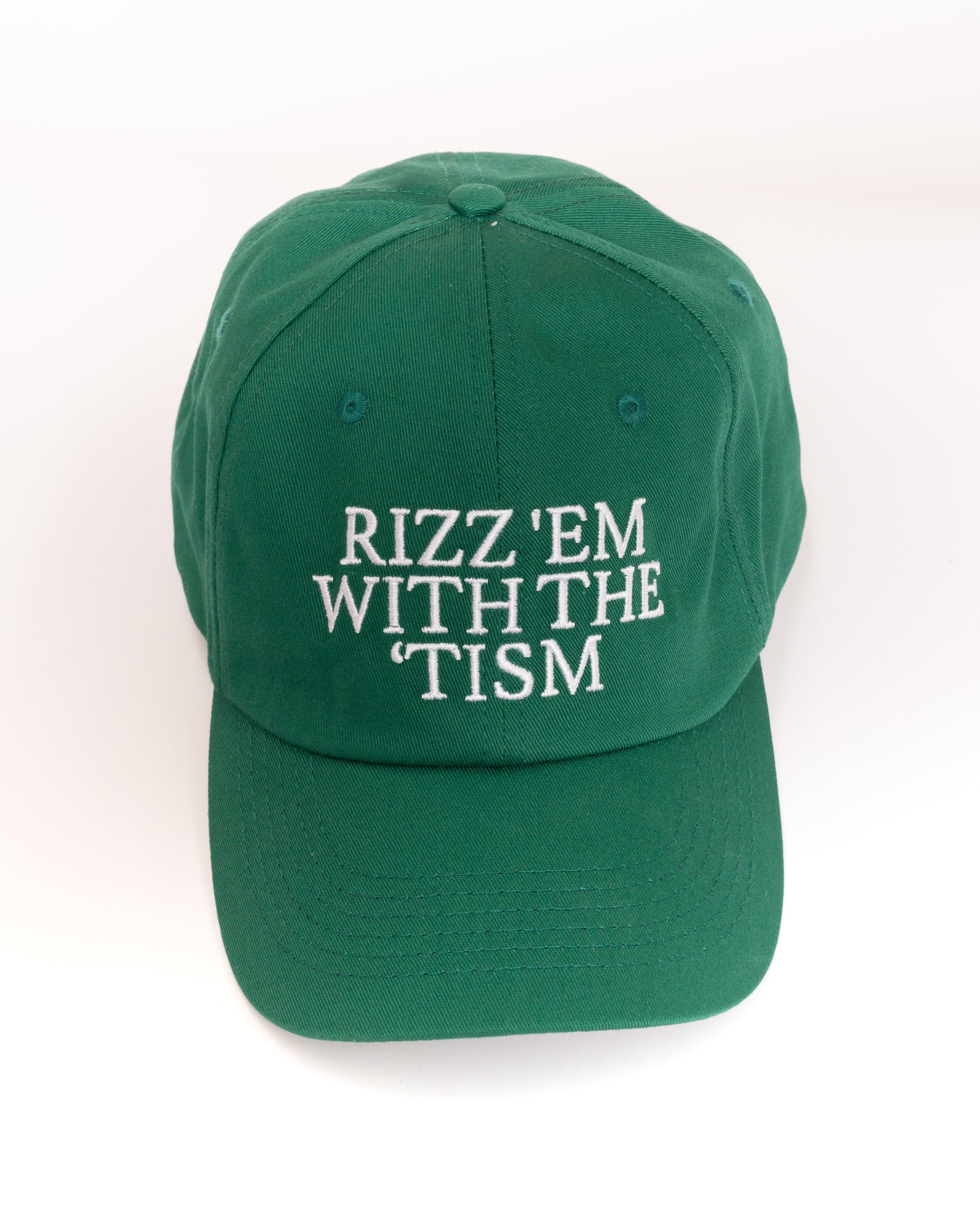 Rizz Em Premium Cotton Unisex Hat - Breathable Adjustable Cap by Threadheads