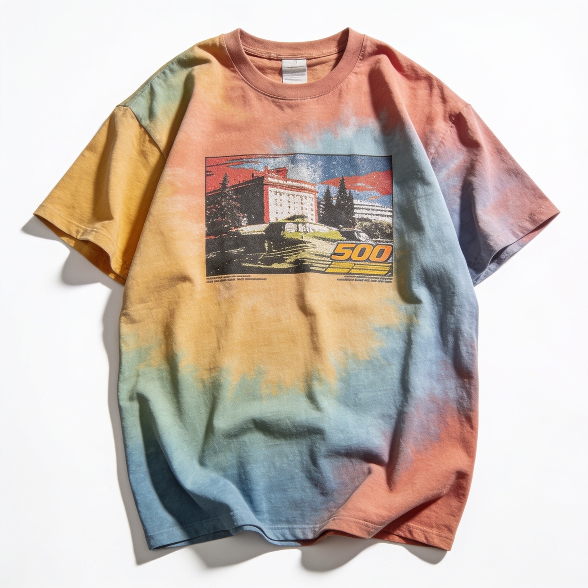 Hot & Sweet Oversized Graphic Tee - Threadheads Unisex 90s Boxy Fit 100% Combed Cotton