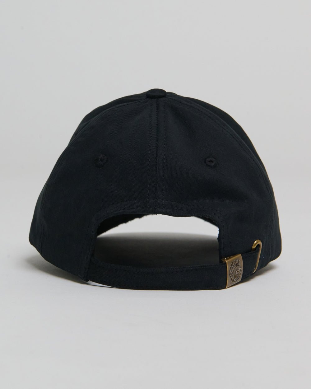 Essential Black Cotton Acid Wash Hat - Breathable Adjustable Unisex Cap