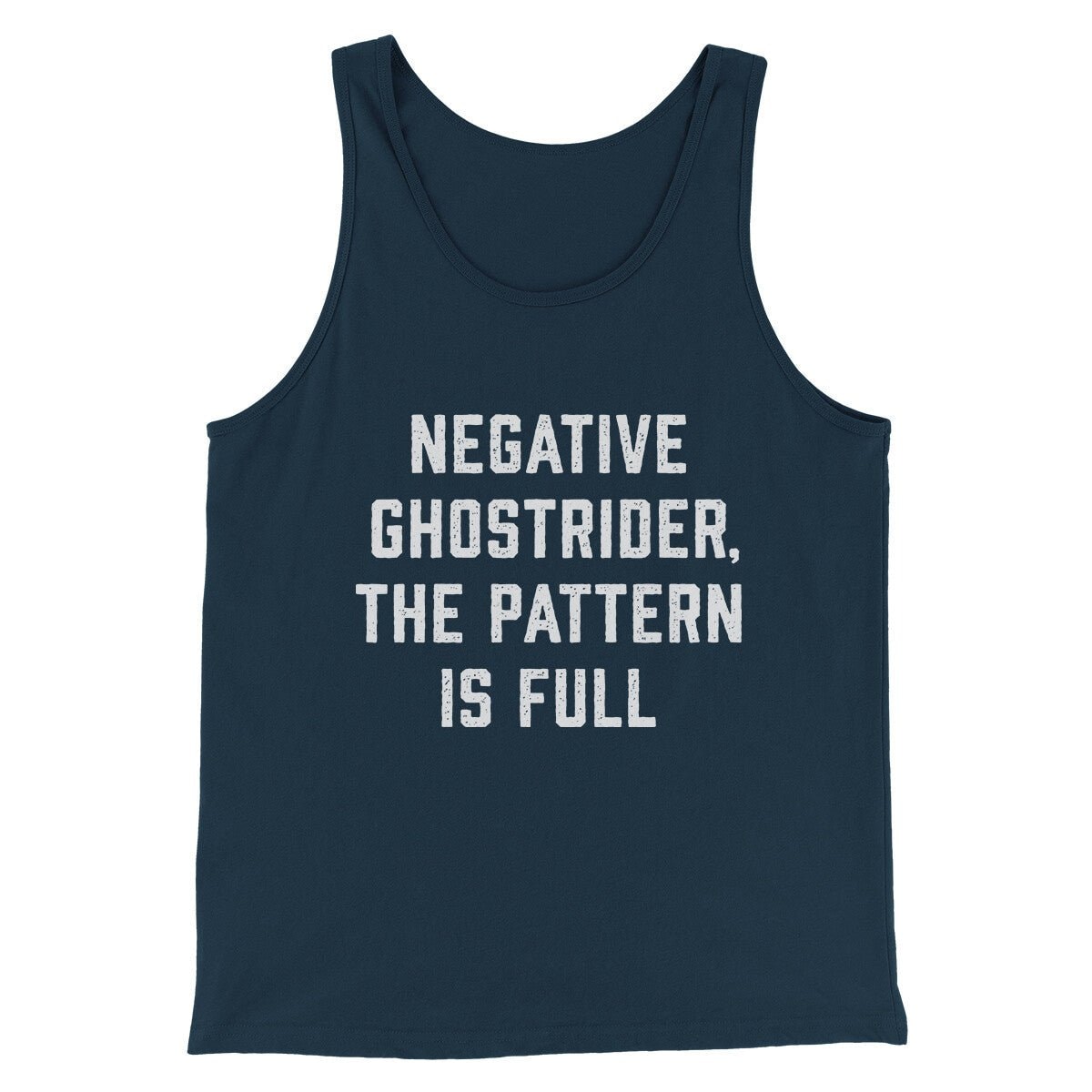 Negative Ghostrider The Pattern Is Full Funny Movie Unisex Tank Top