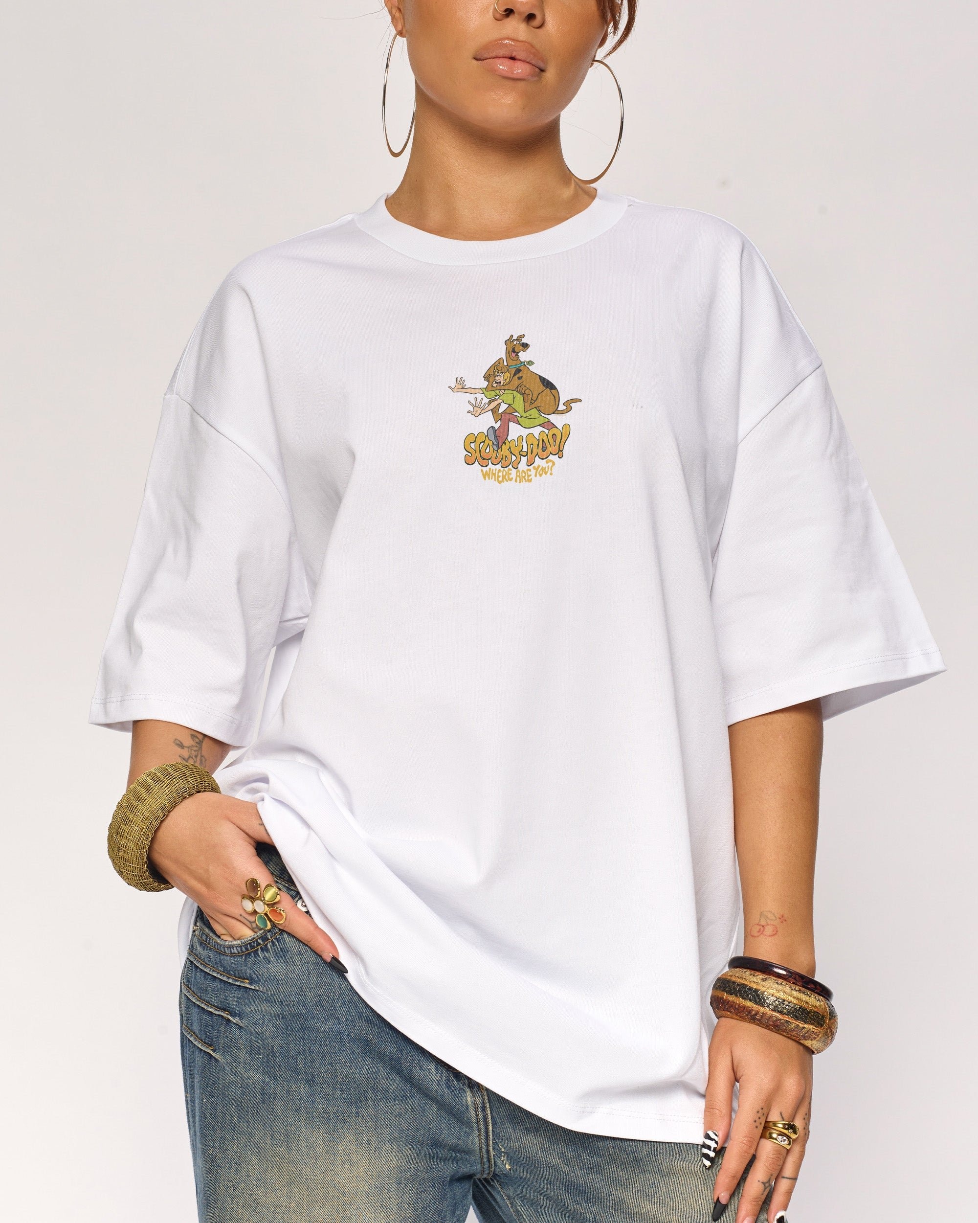 Scooby-Doo Where Are You? Oversized Graphic Tee - Unisex 100% Combed Cotton 275gsm