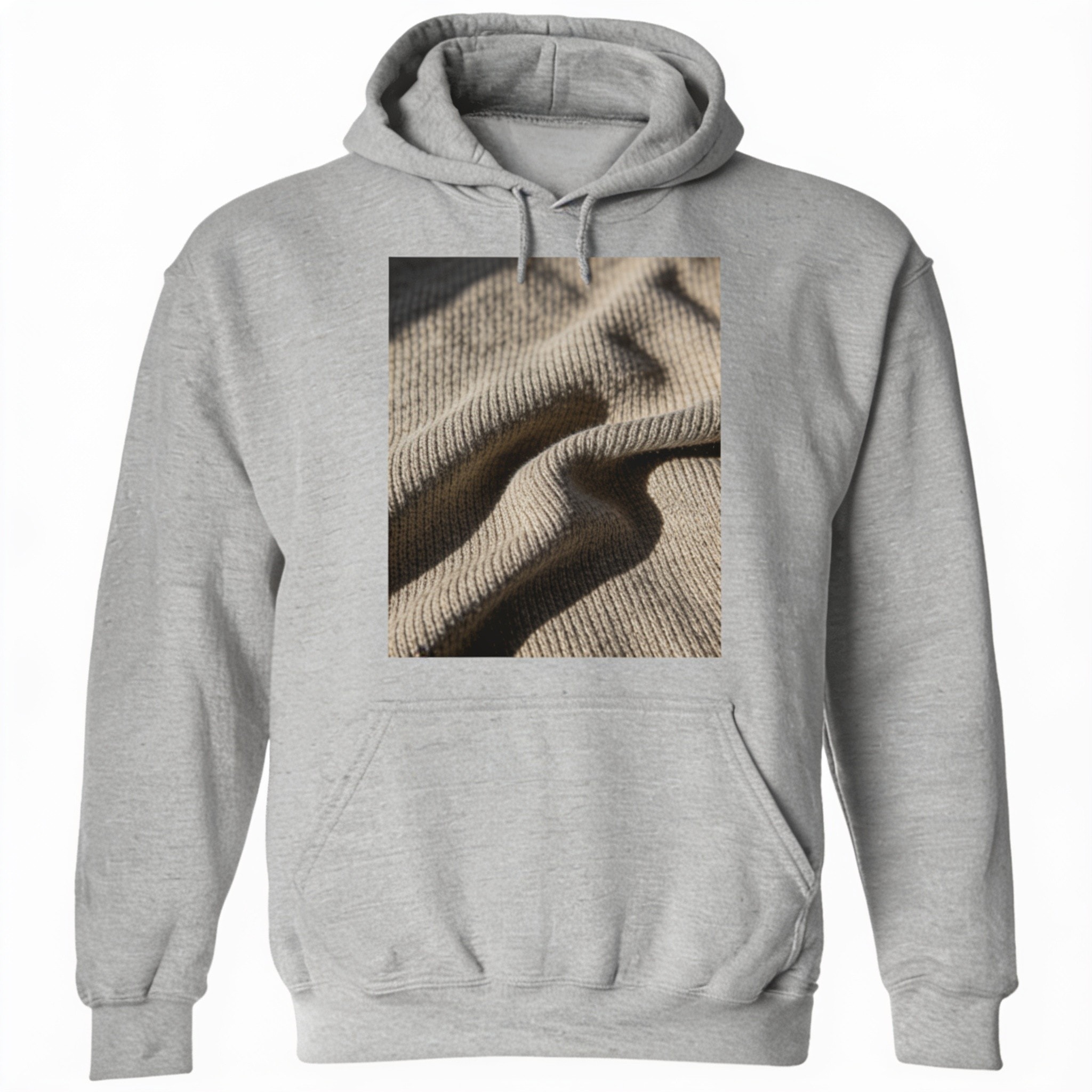 Death Before Decaf Unisex Pullover Hoodie - Cotton Polyester Blend