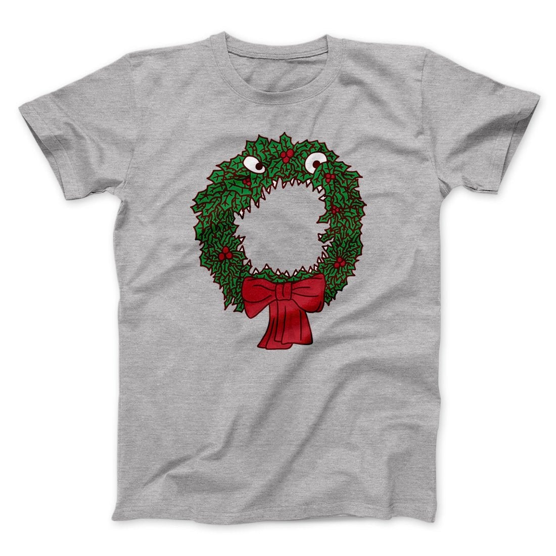 Christmas Nightmare Wreath Funny Movie Unisex Cotton Crew Neck T-Shirt