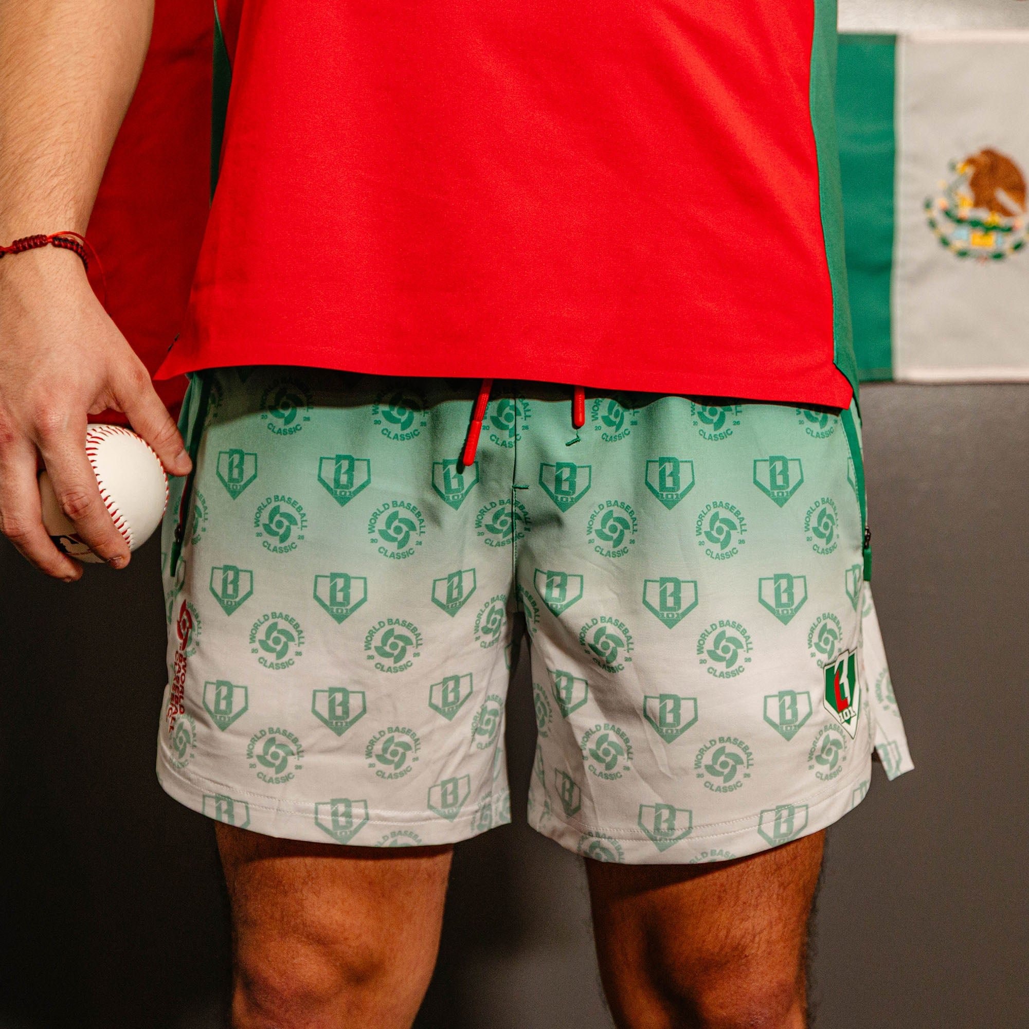Pro Series Shorts V2 with Liner - Mexico | Athletic Shorts with Pockets, Breathable Fabric