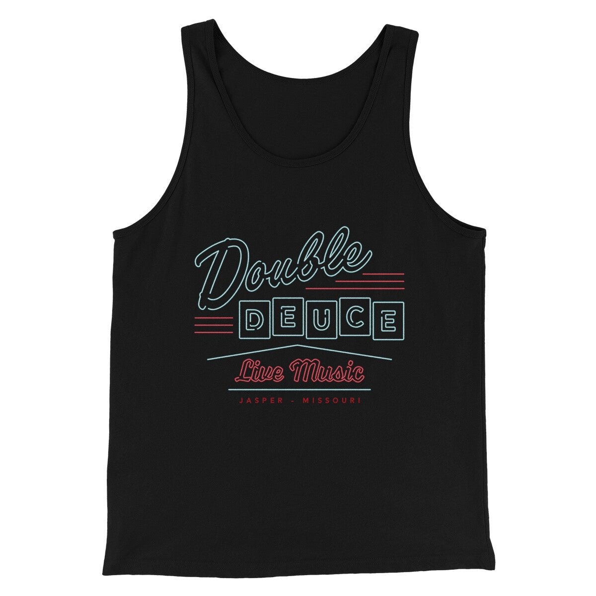 Double Deuce Funny Movie Unisex Tank Top - Modern Fit Combed Cotton
