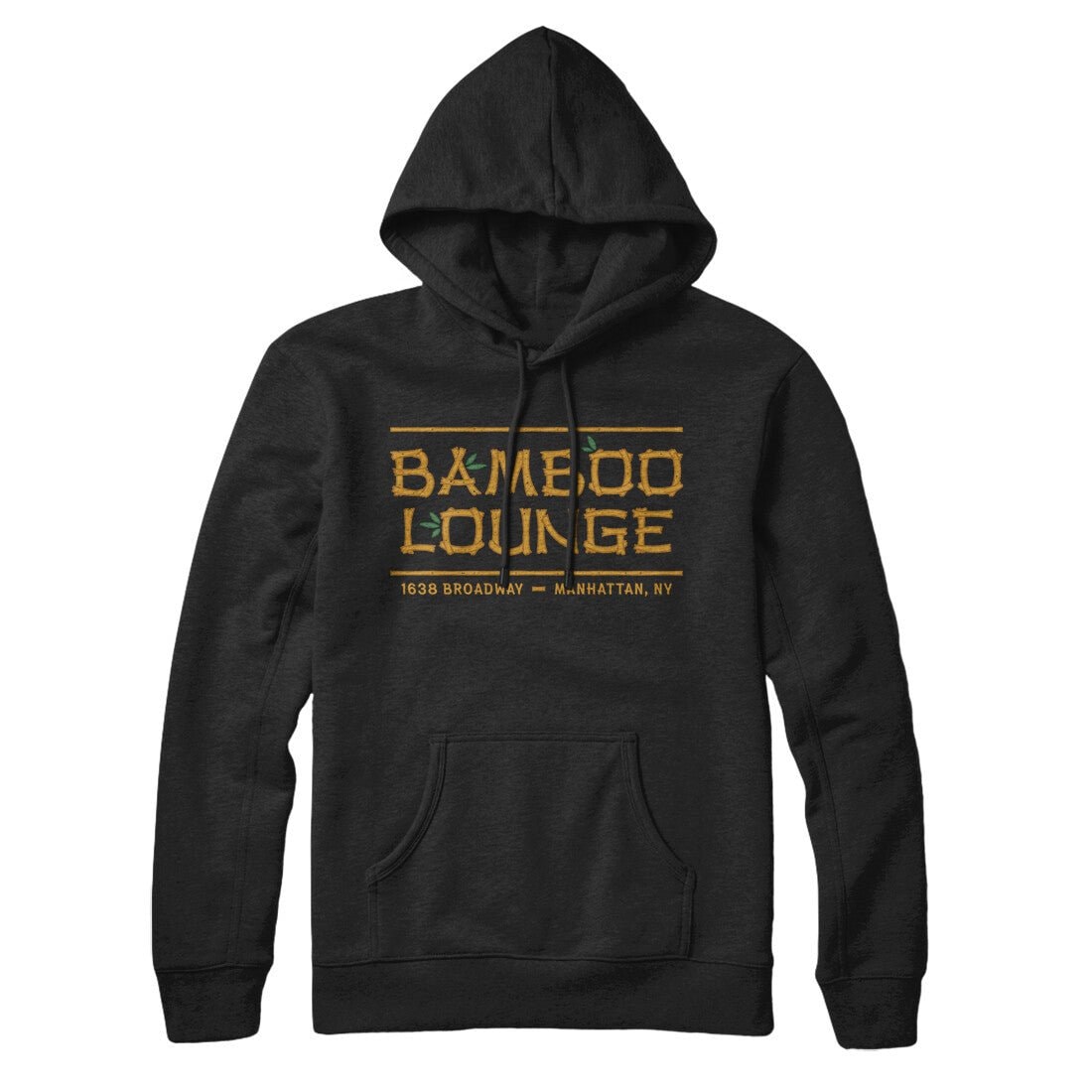 Bamboo Lounge Hoodie - Unisex Cotton Polyester Pullover with Hood and Kangaroo Pocket