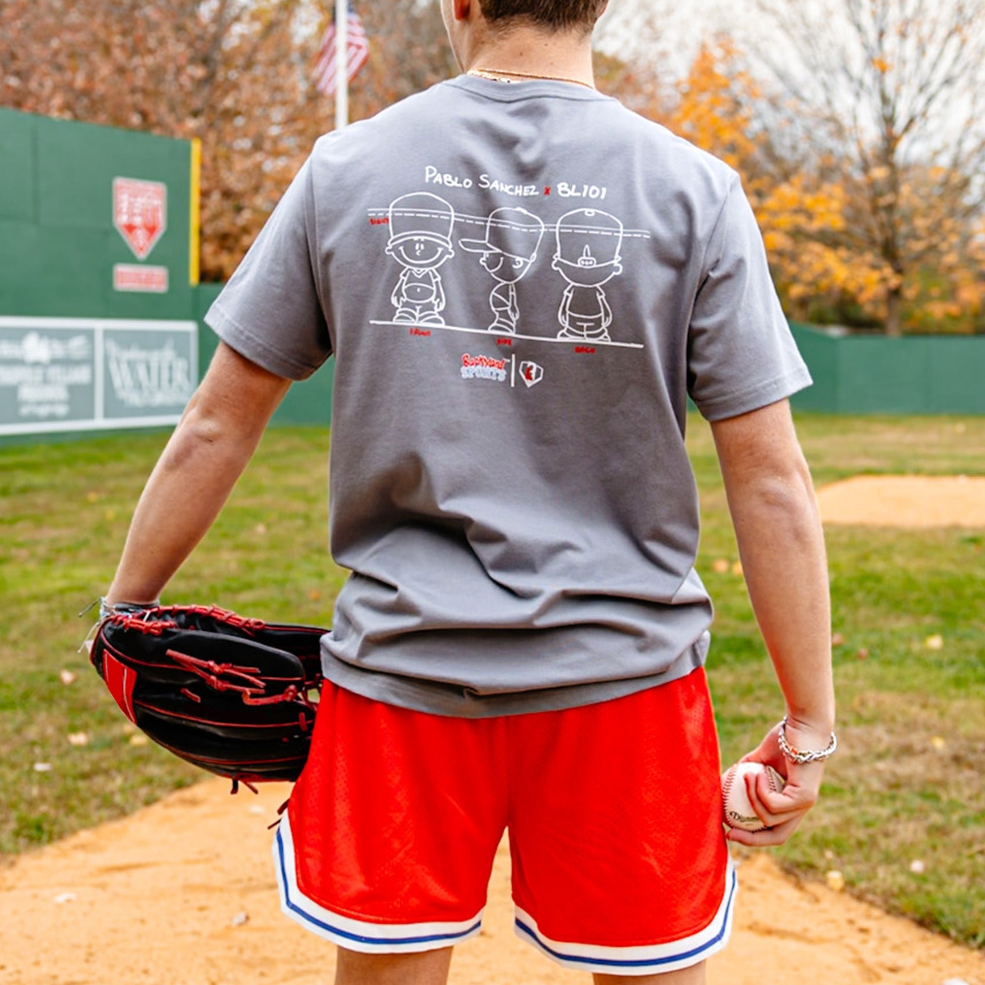 Juicebox League Mesh Shorts - Allover Pattern, Side Pockets, 5" Inseam